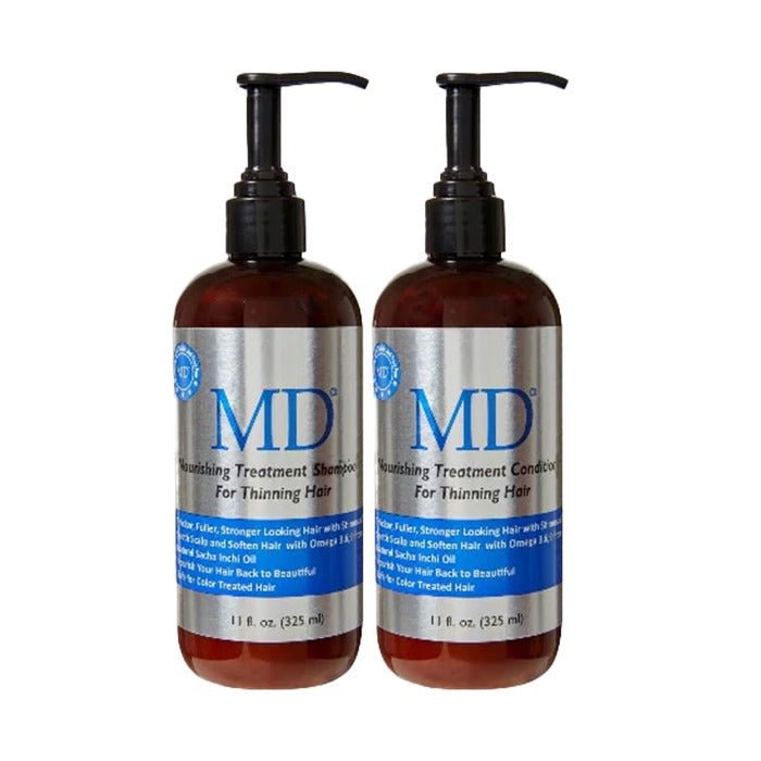 MD® Revitalizing Treatment  Shampoo & Conditioner for Men & Women - For All Hair Types - 11 fl oz/325ml