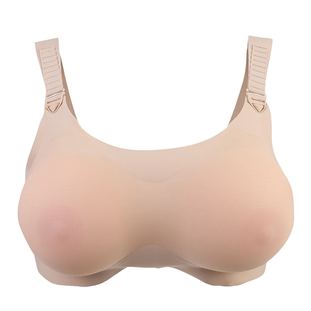 Fake Silicone Boobs Bra