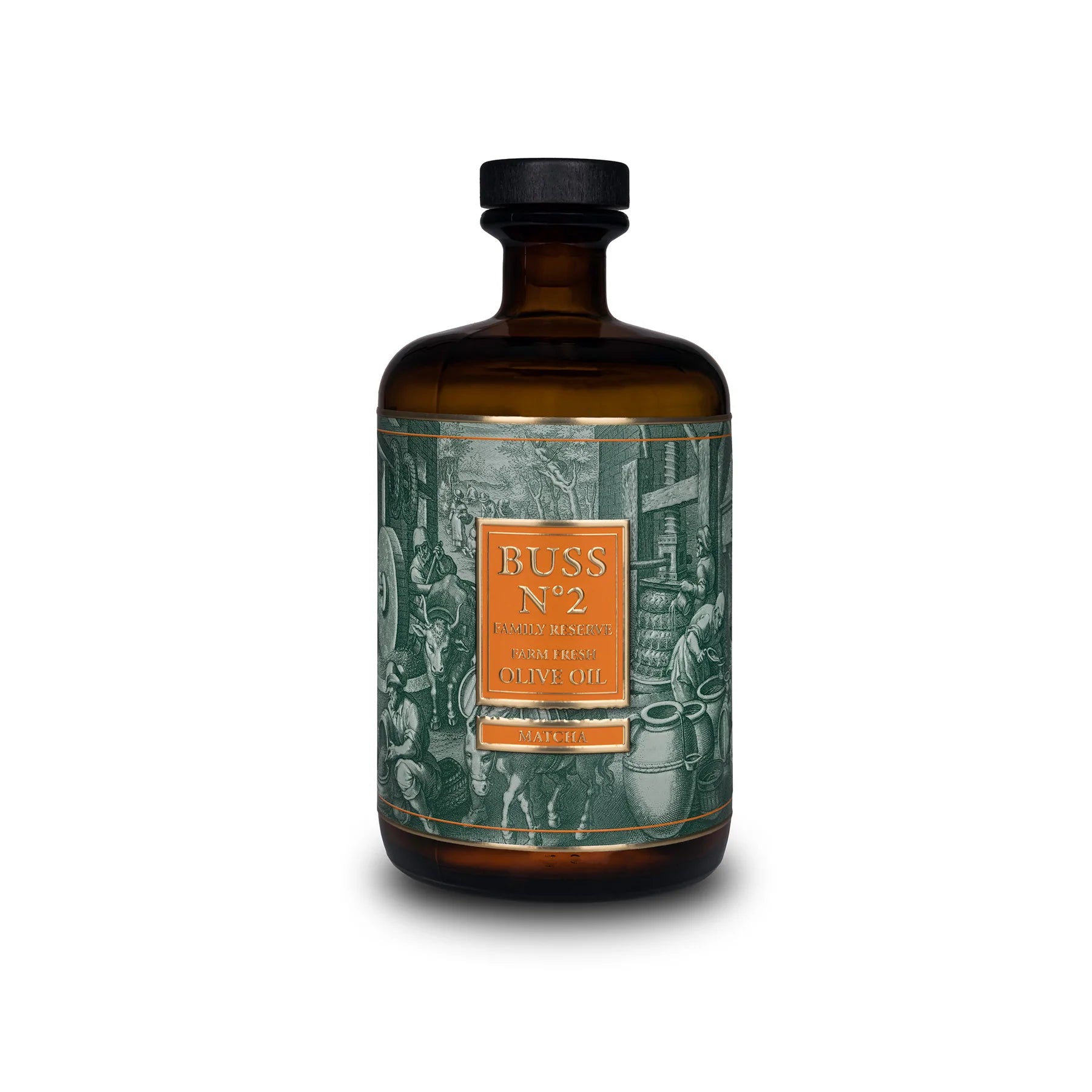 BUSS N°2 Matcha Olive Oil 700 ml - Bottle Only