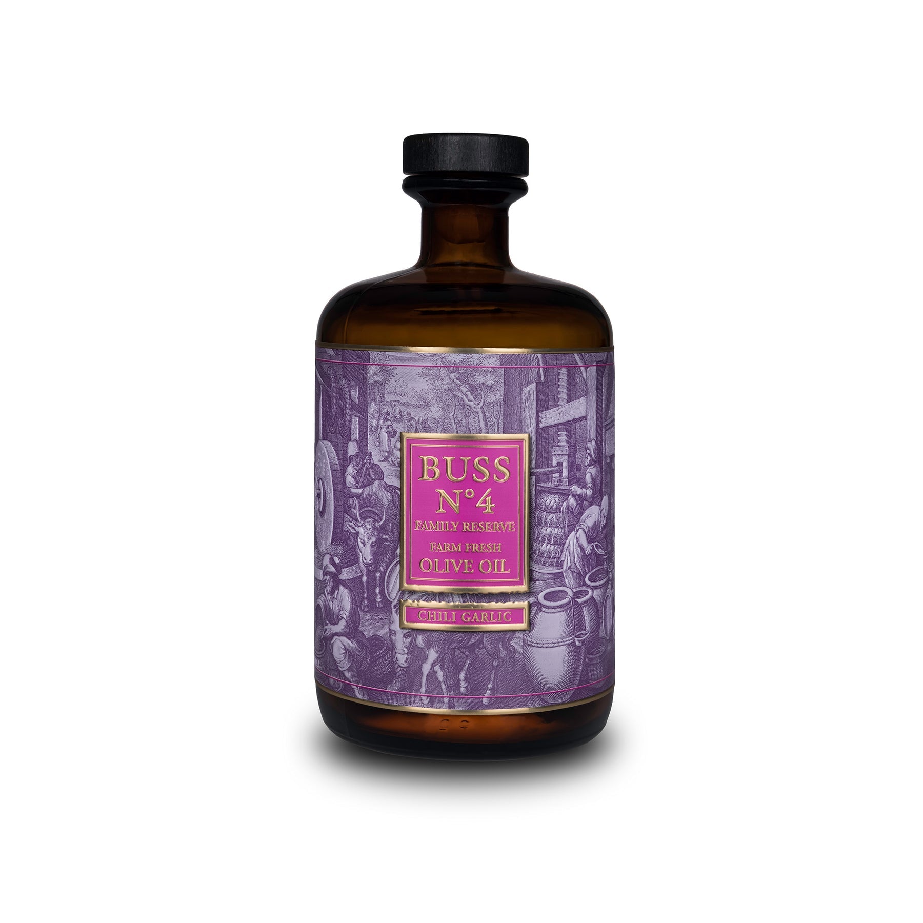 BUSS N°4 Chili Garlic Olive Oil 700 ml - Bottle Only