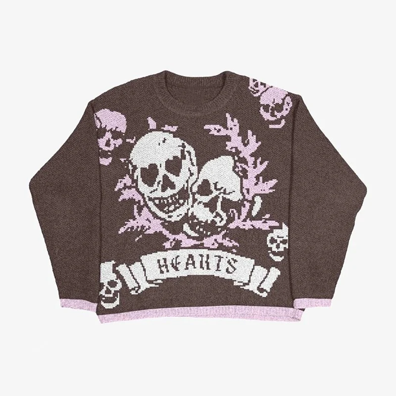 Skull Heart Sweater