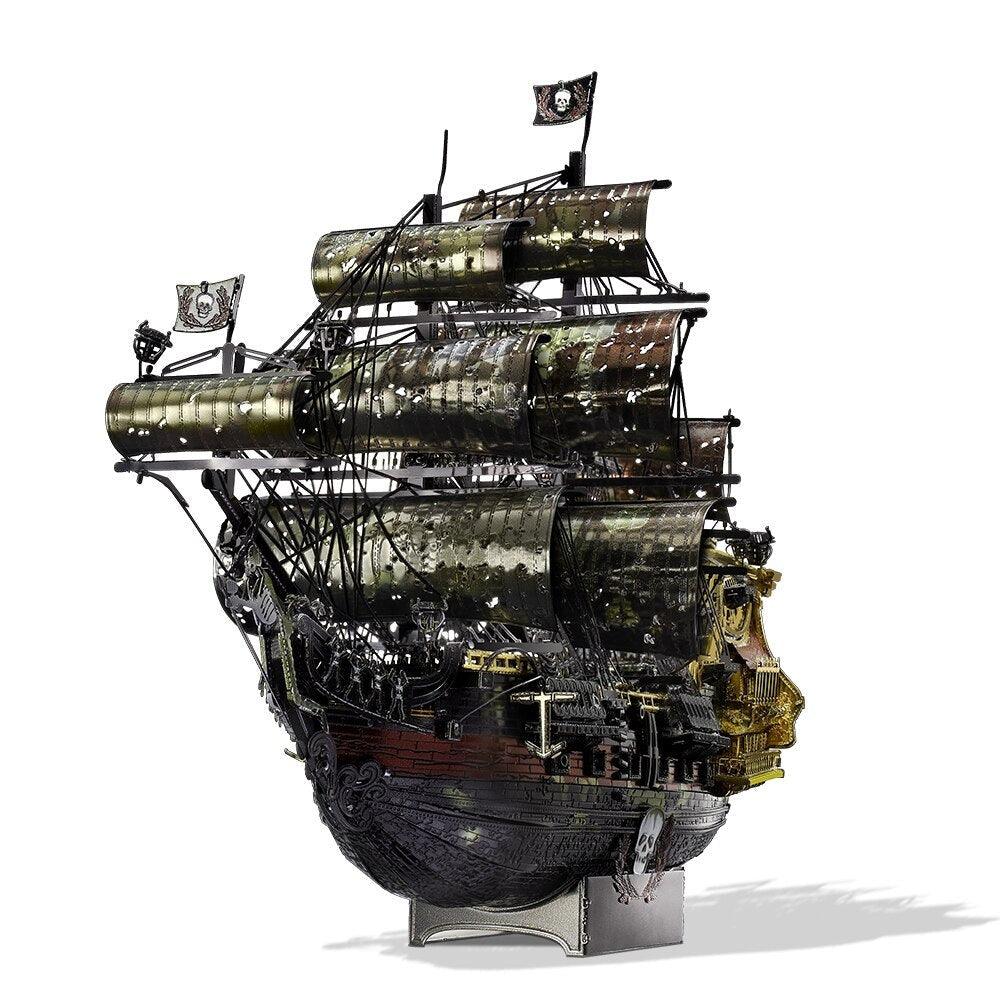 3D Metal Puzzle The Queen Anne's Revenge Jigsaw Pirate