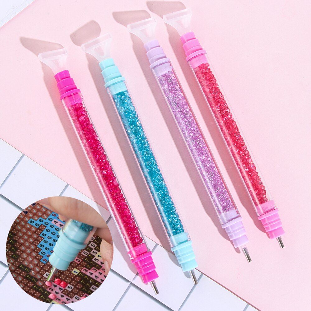 Stylo Diamant Paillettes colorés