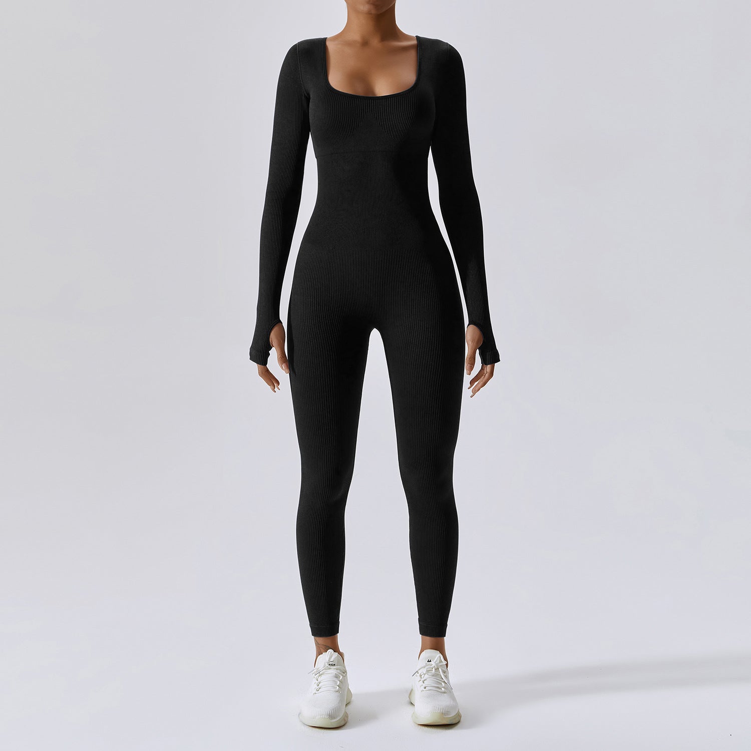 Seamless Long Sleeve Jumpsuit