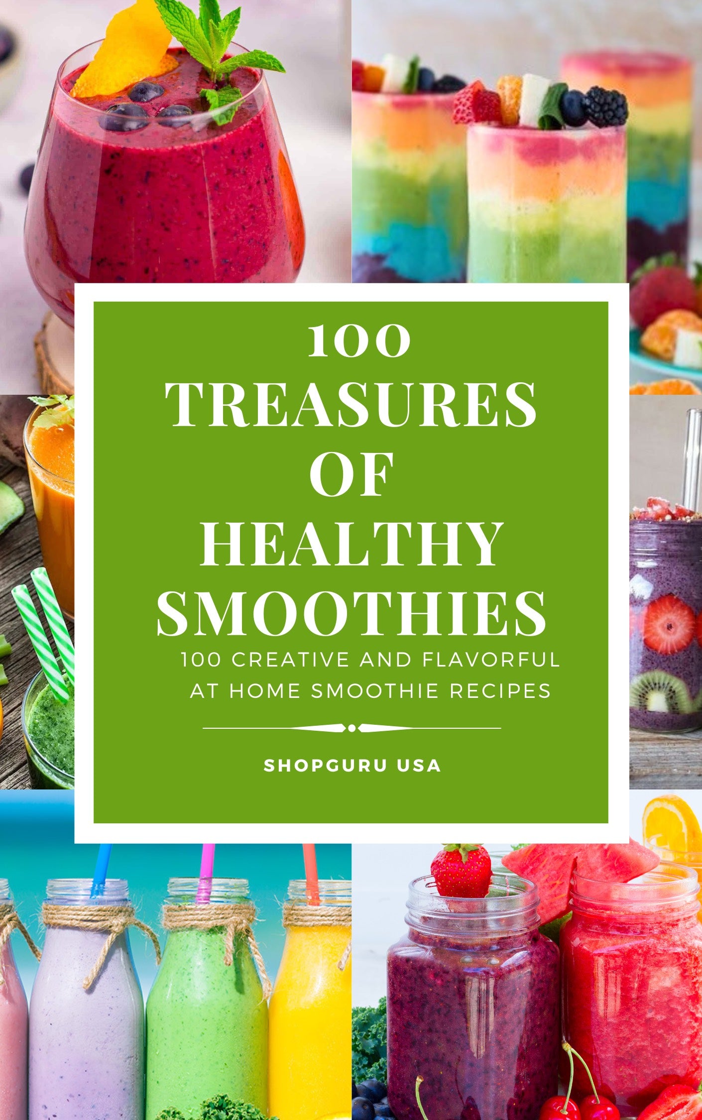 100 TREASURES OF WOMEN WELLNESS JUICES & SMOOTHIES RECIPE DIGITAL DOWNLOAD