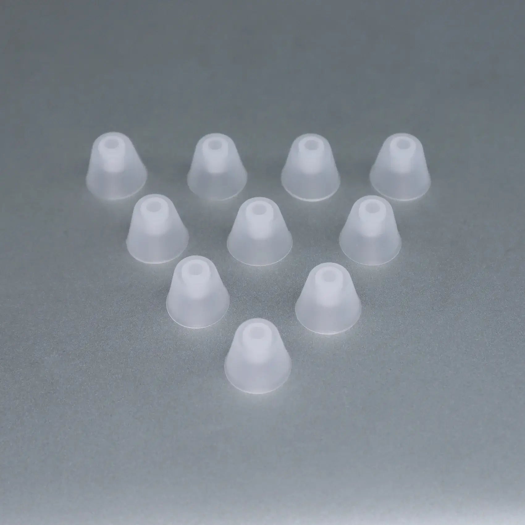 Hearing Aid Ear Piece Cone Shape Domes 10-Pack Comfortable PSAP Kit Ear Tips Invisible