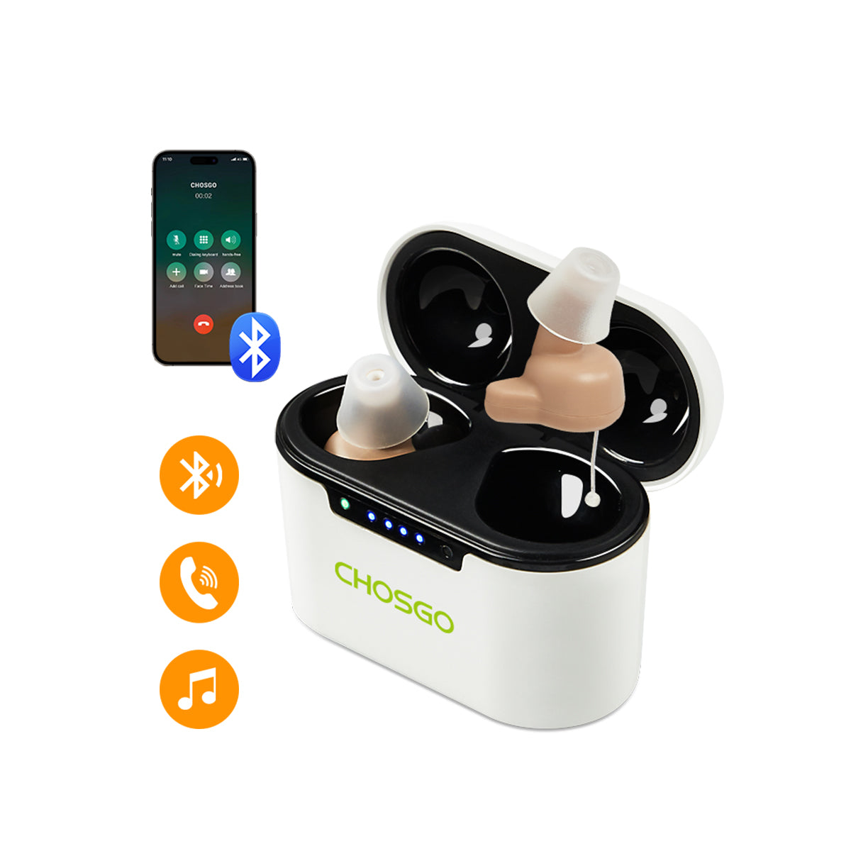 K23 Bluetooth OTC Hearing Aids