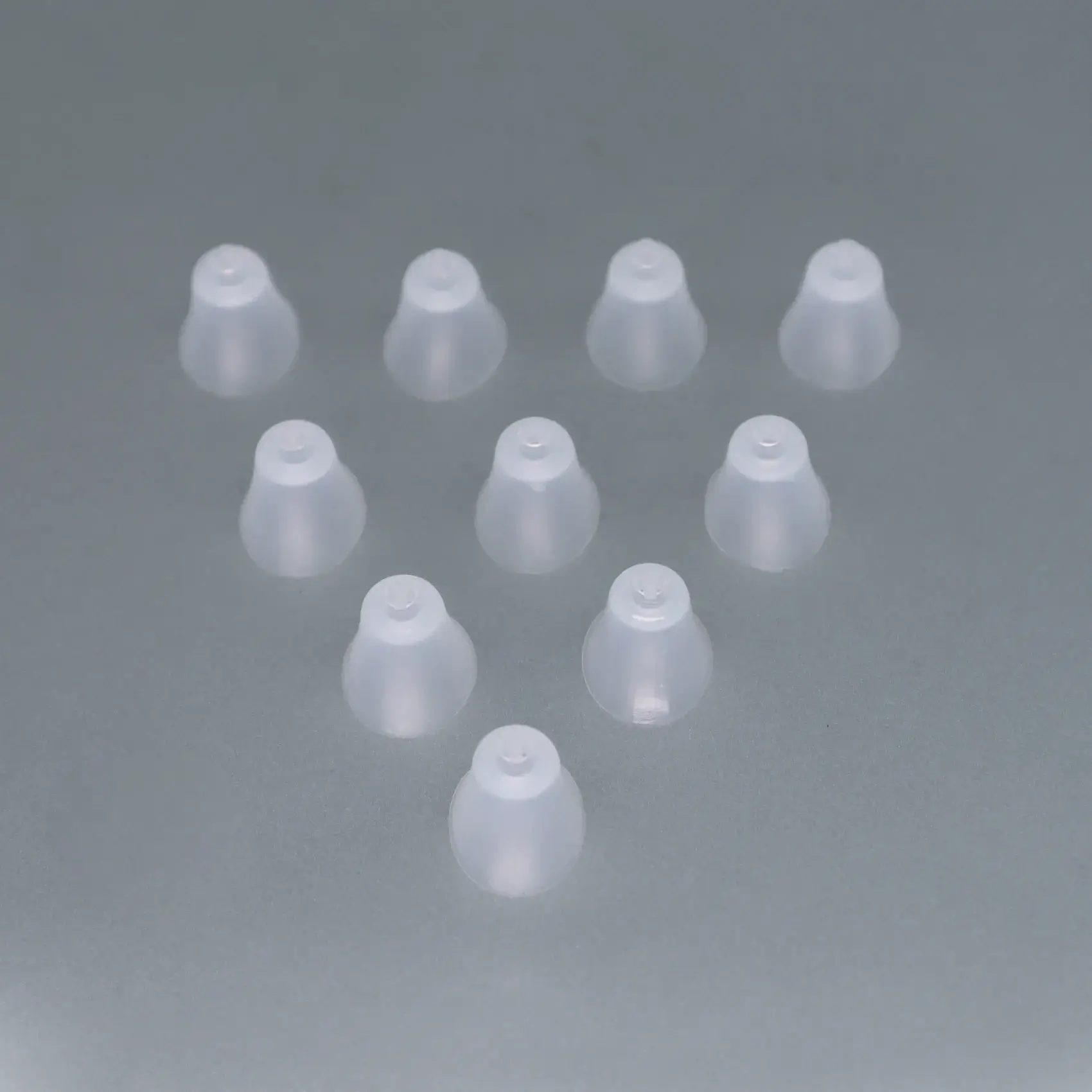 Hearing Aid Ear Piece Bell Shape Domes 10-Pack Comfortable PSAP Kit Ear Tips Invisible