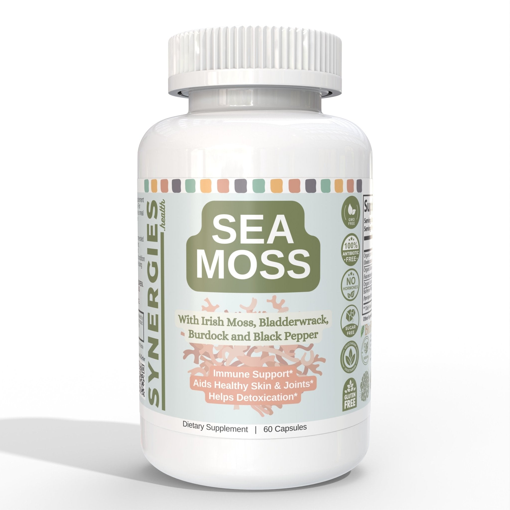 Organic Sea Moss, Irish Moss, Burdock, Bladderwrack