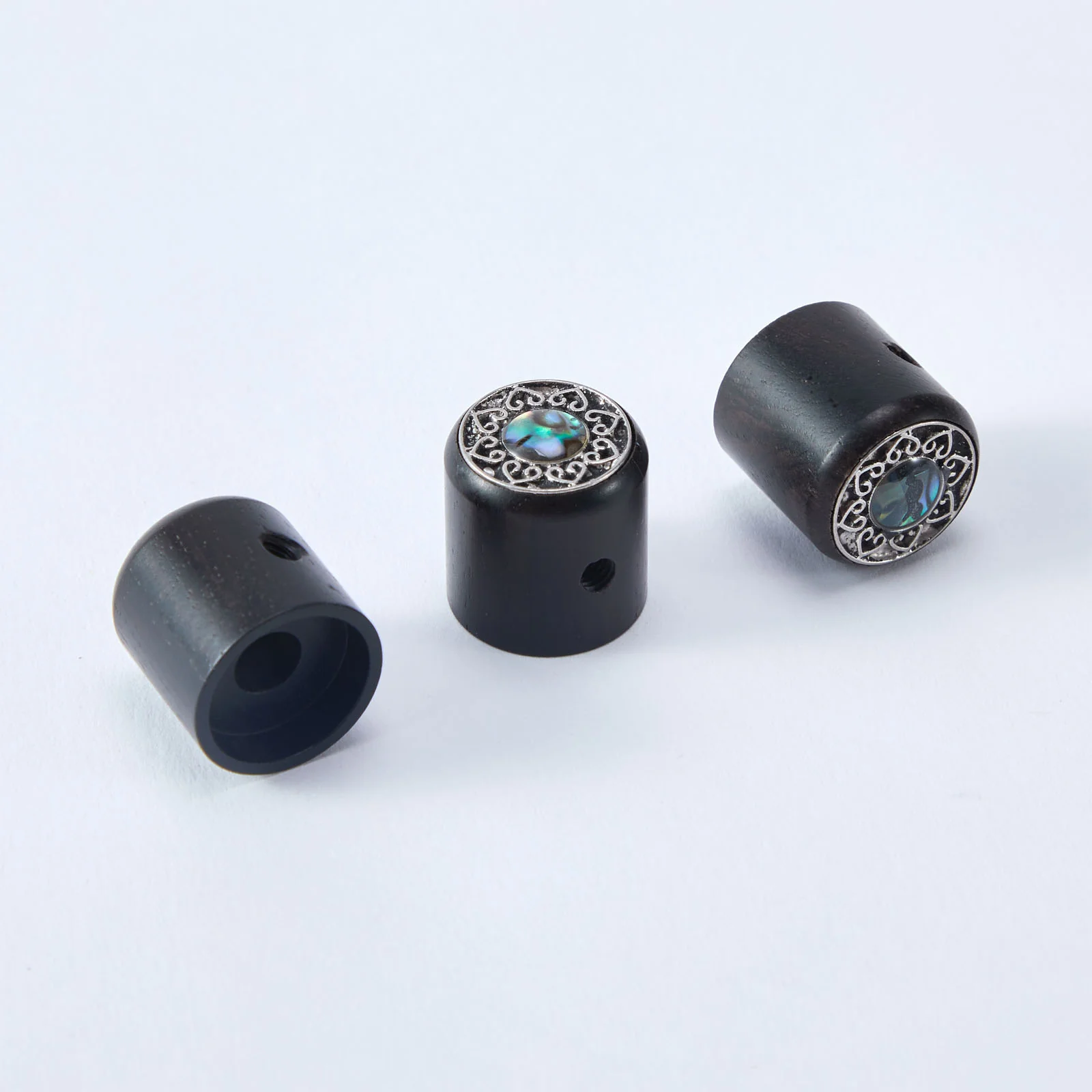 WK003 Guyker Ebony Potentiometer Control Knobs Dia. 6mm (0.24")