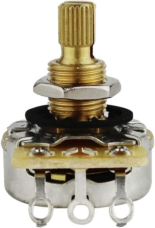 Guyker CTS 500K Brass Split Shaft Big Audio Pots Potentiometer For Electric Guitar Bass