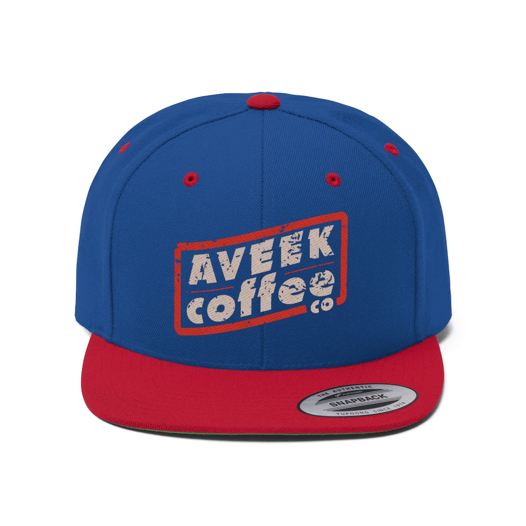 Unisex Flat Bill Hat
