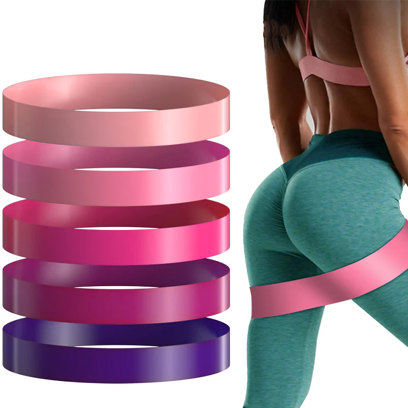 Resistance Bands, Exercise Workout Bands for Women and Men, 5 Set of Stretch Bands for Booty Legs