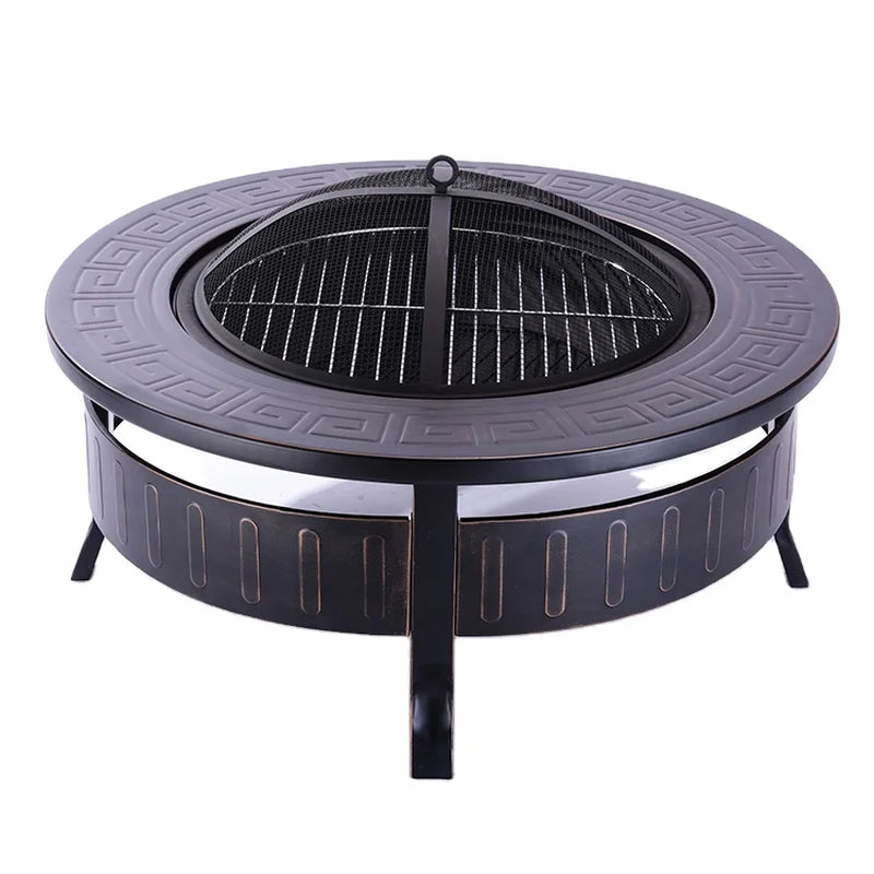 Hot Selling 3 in 1 Outdoor Fire Pit Firepit Table Customized Fire Pit Bbq Fire Brazier