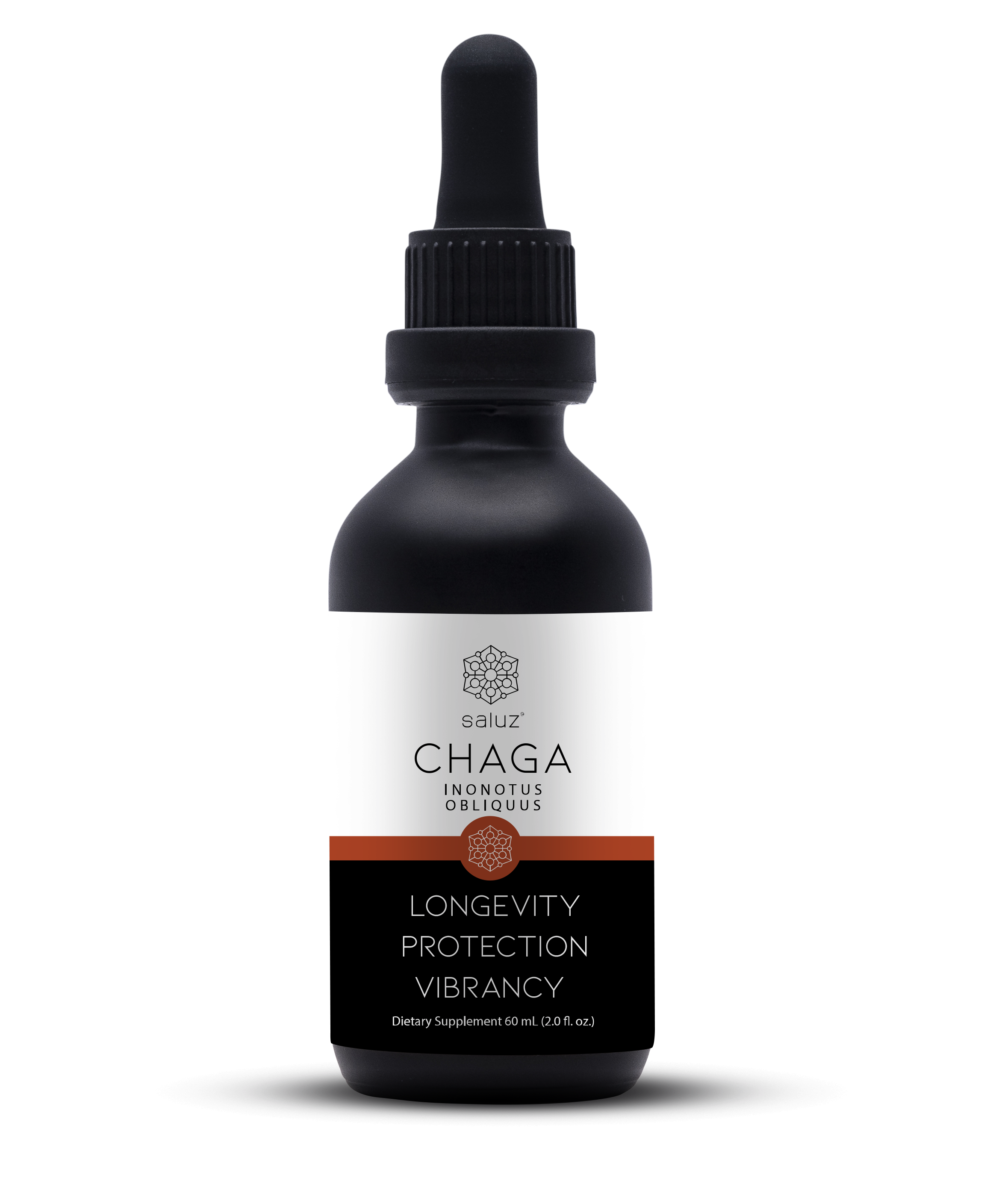 Chaga (Skin Health/Beauty/Detox) Mushroom Tincture 2 oz.