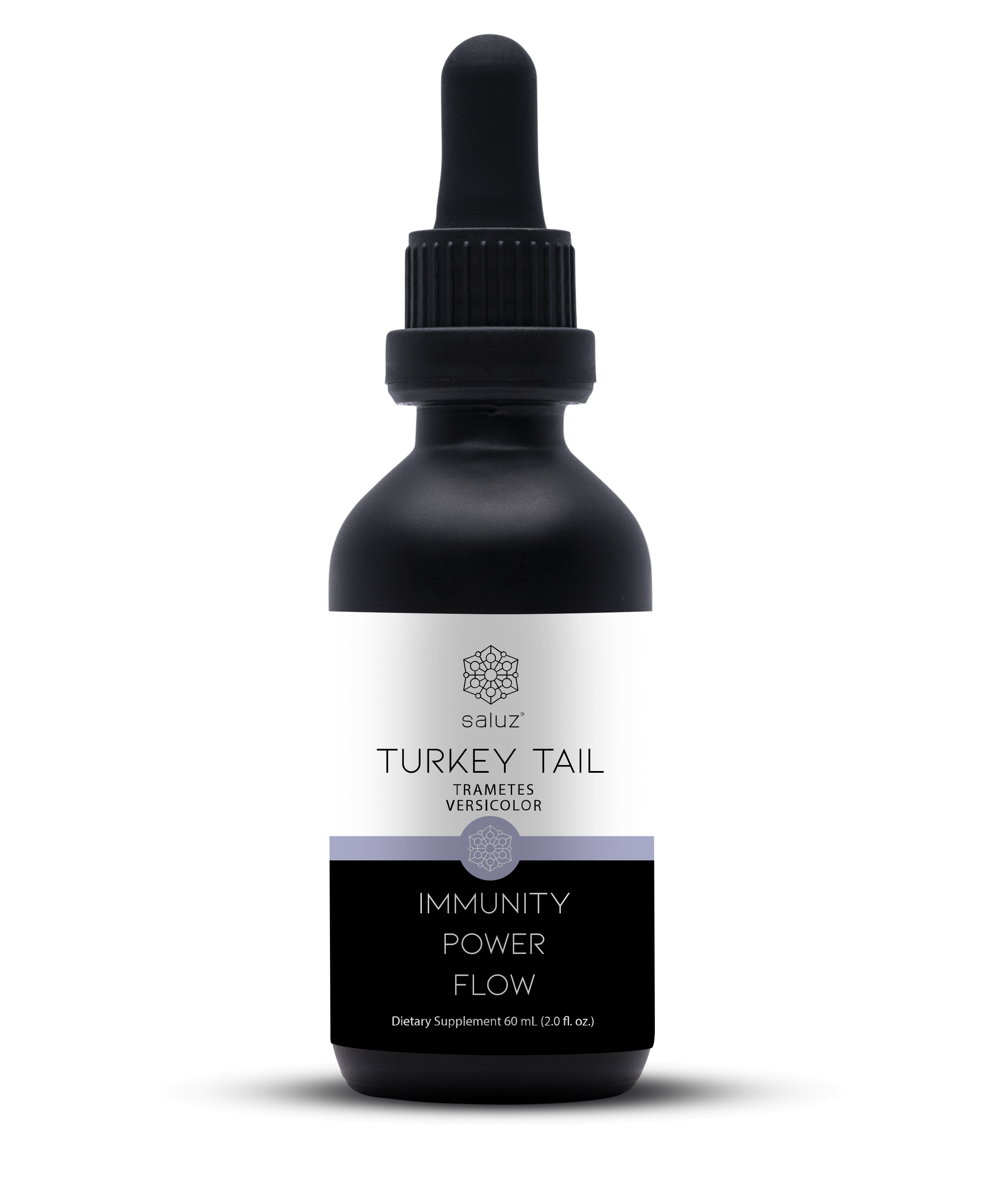 Turkey Tail (Gut Health) Mushroom Tincture 2 oz.