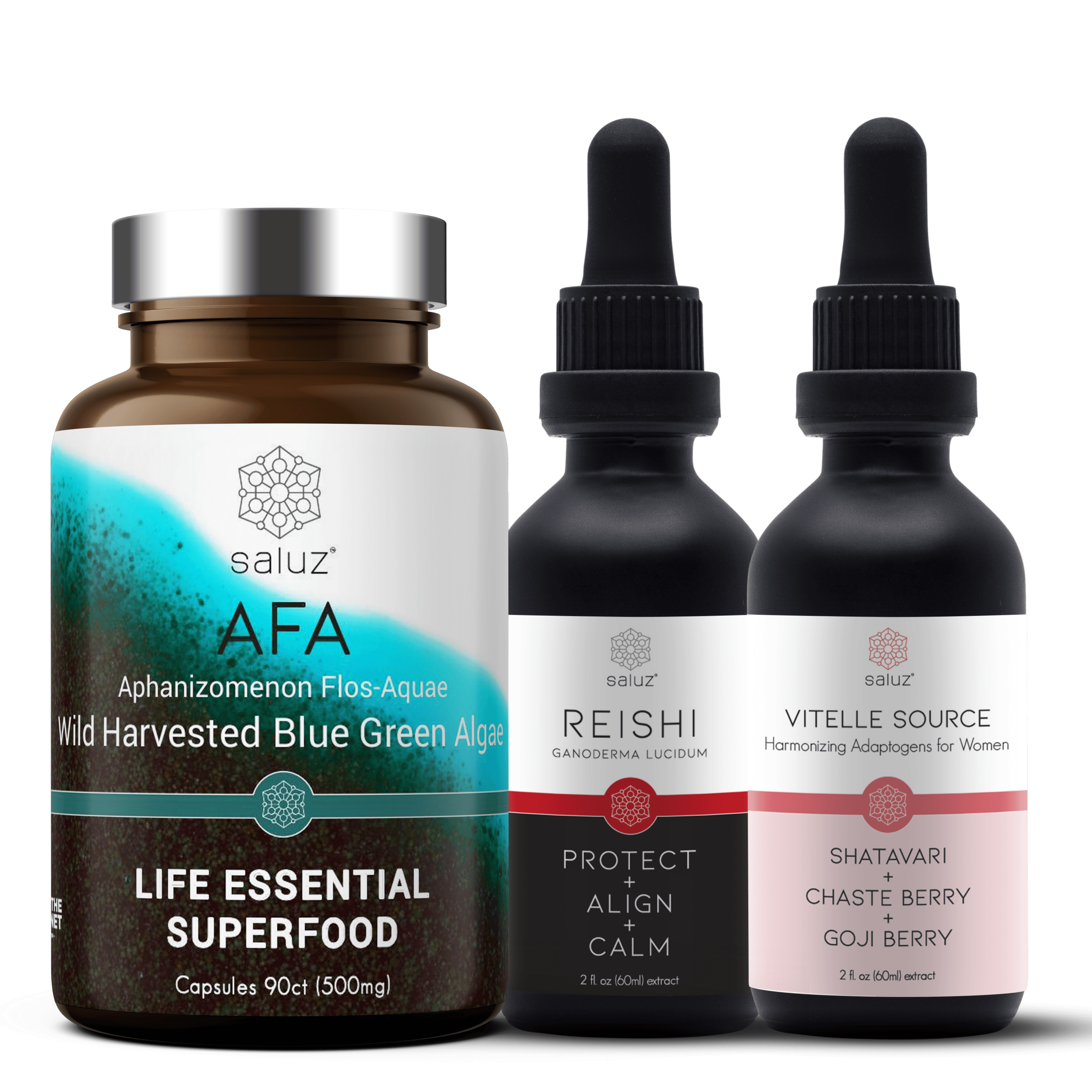 AFA + Reishi + Vitelle Energy Pairing