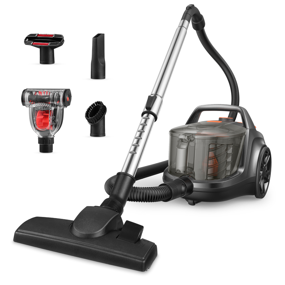 ASPIRON® 1200W Lightweight Bagless Vacuum Cleaner CA006, 3.7QT Capacity-WM