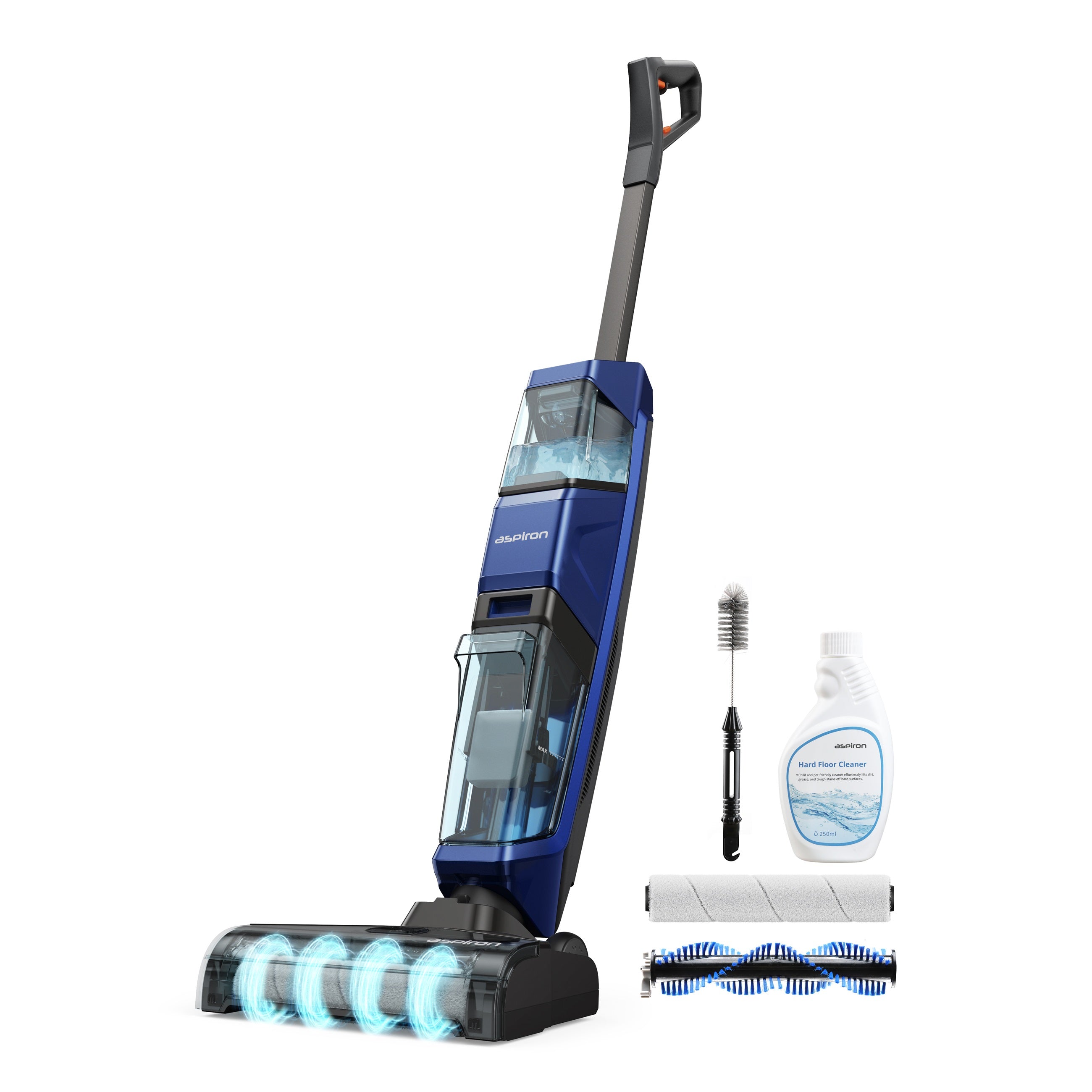 ASPIRON® Cordless Wet&Dry Vacuum Cleaner CA022，Self-Cleaning & Auto-Dry Technology