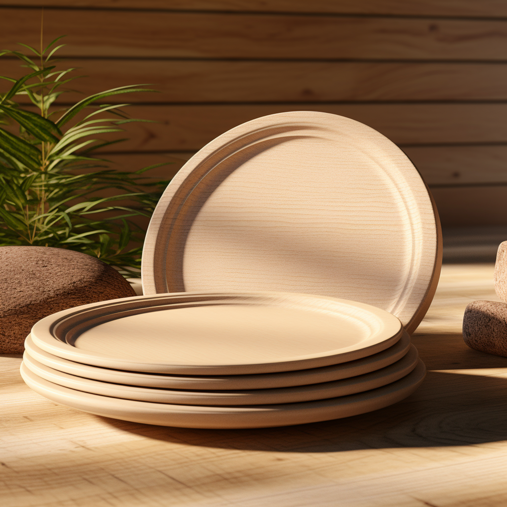 Eco Friendly Plate 9" & 11" - Soil Compostable