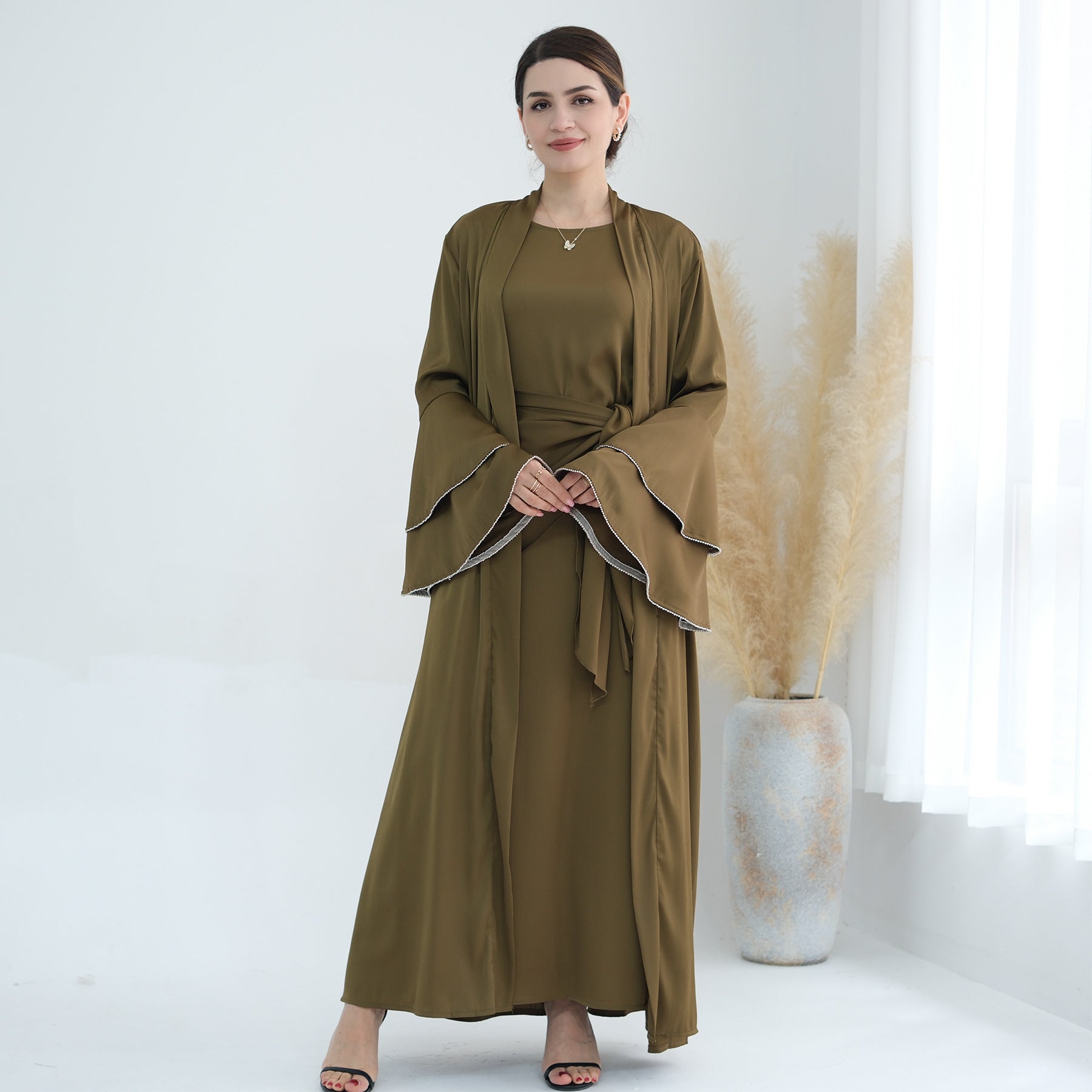 3 Piece Elegant Abaya