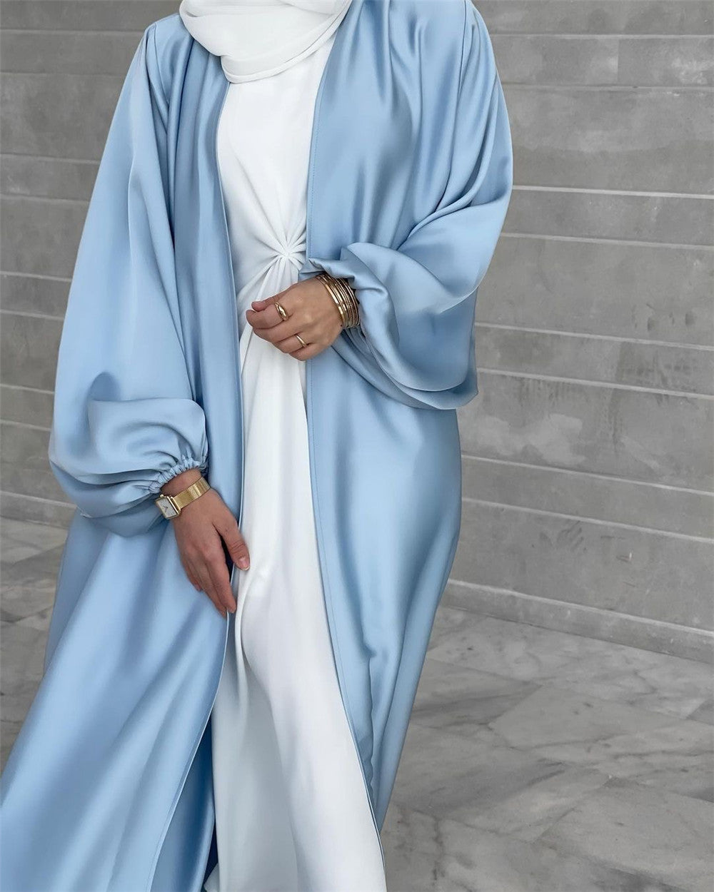 Lantern Sleeve Abaya