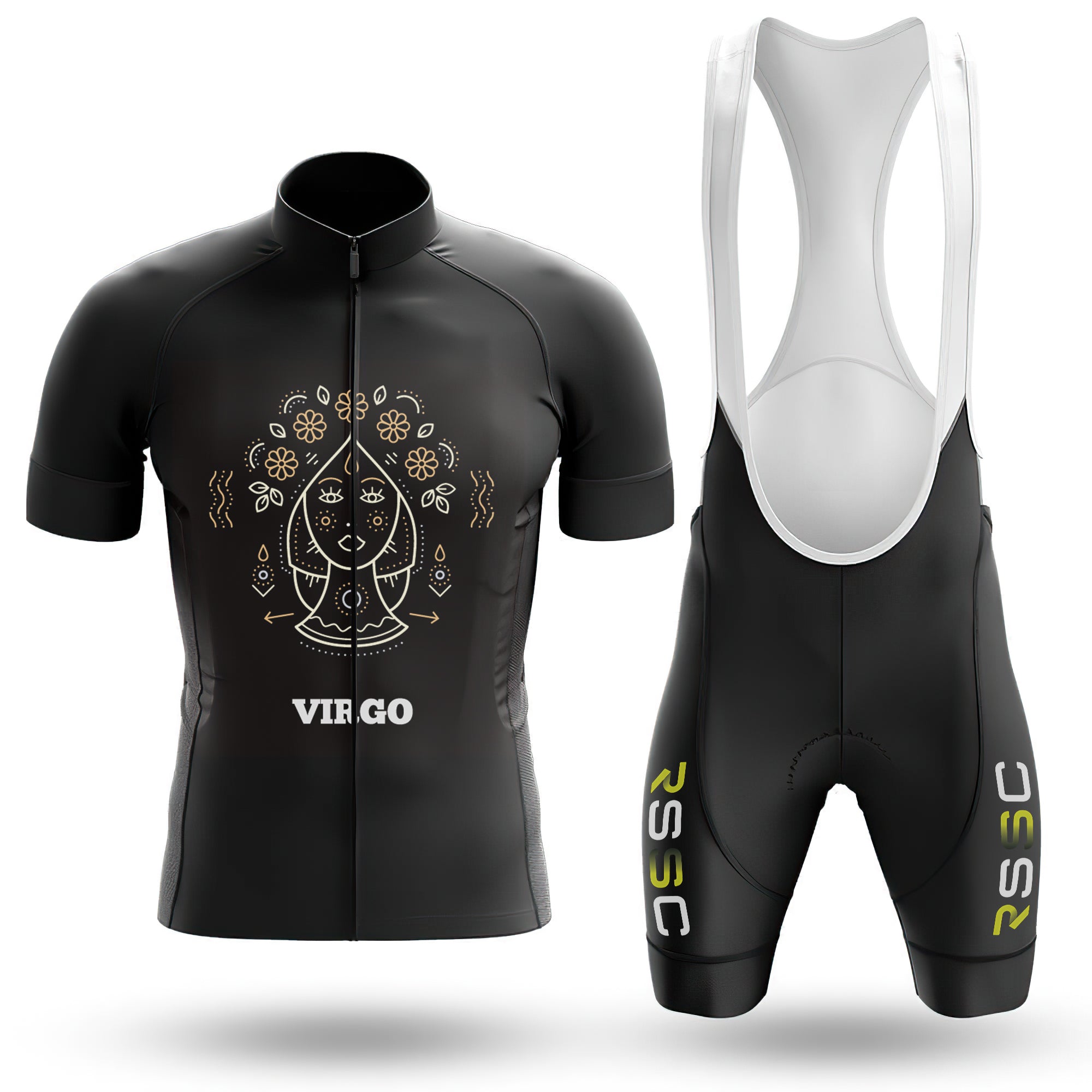 Twelve stars series-VIRGO- Men's Short Sleeve Cycling Kit