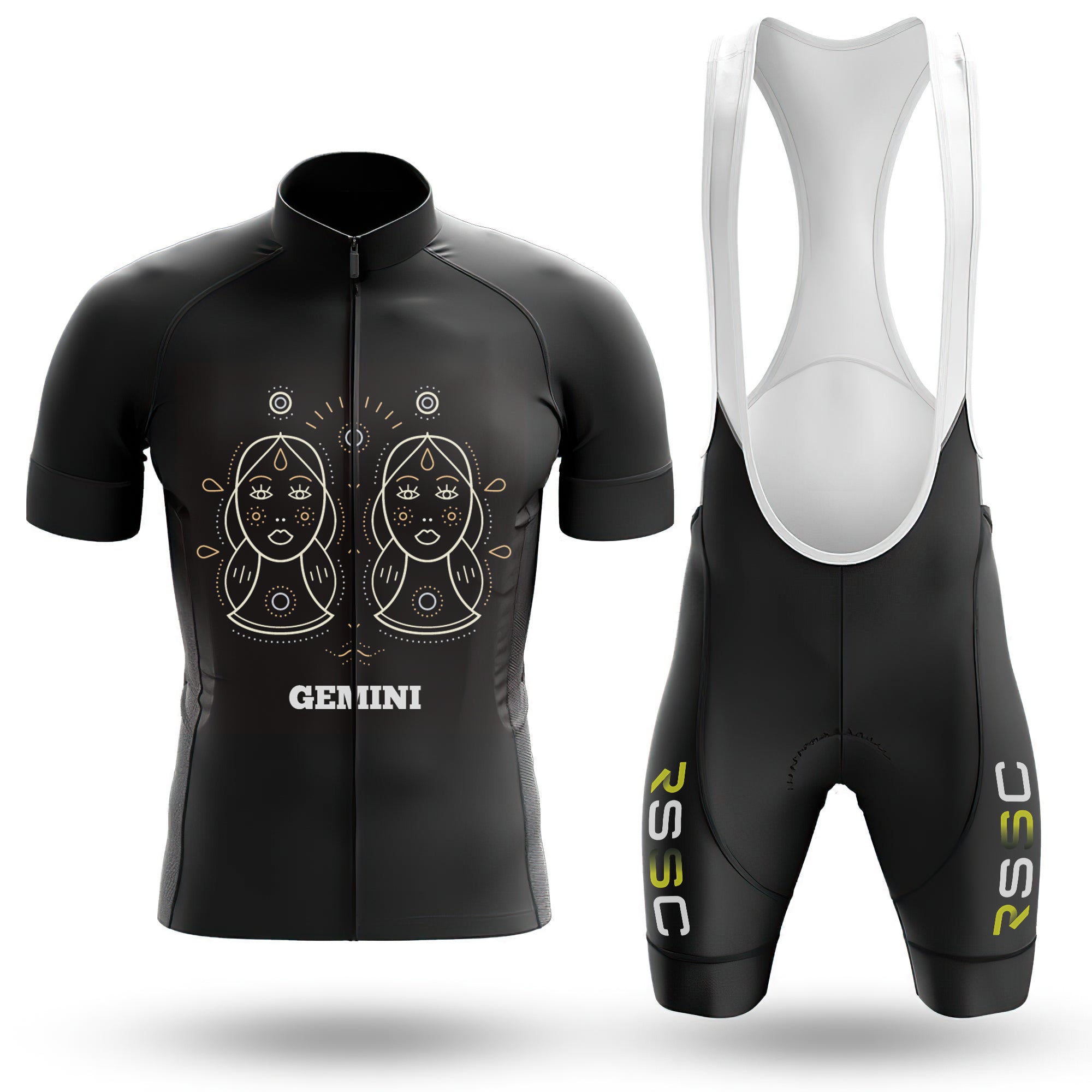 Twelve stars series-GEMINI- Men's Short Sleeve Cycling Kit