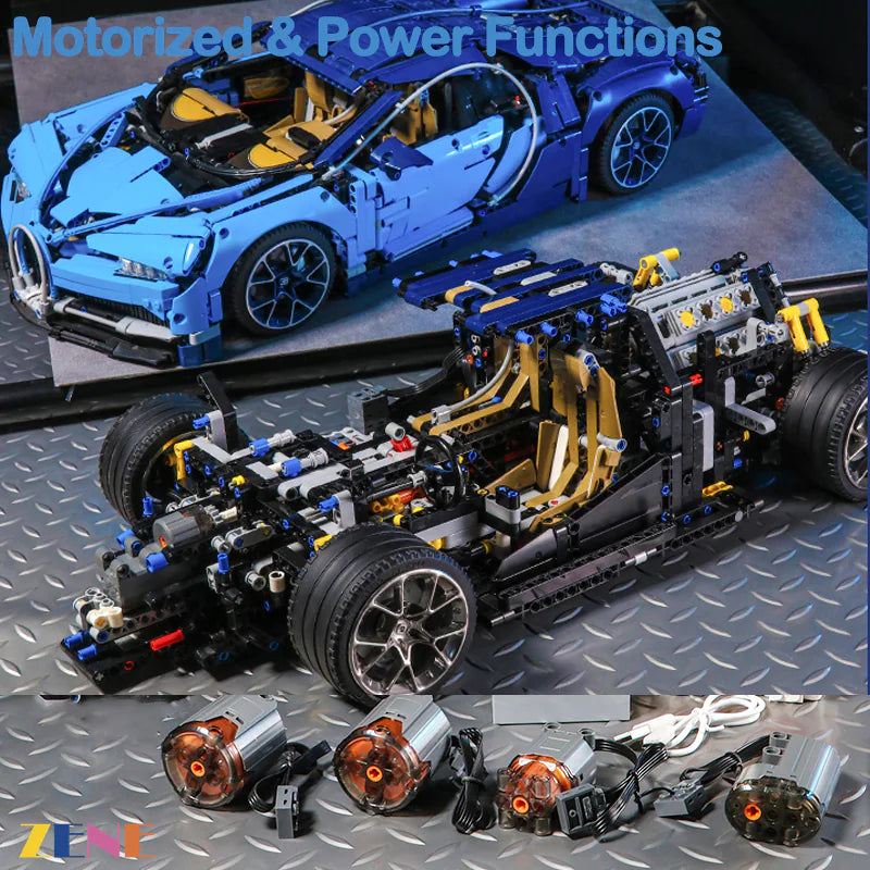Power Functions Kit for LEGO Bugatti Chiron #42083 Motor
