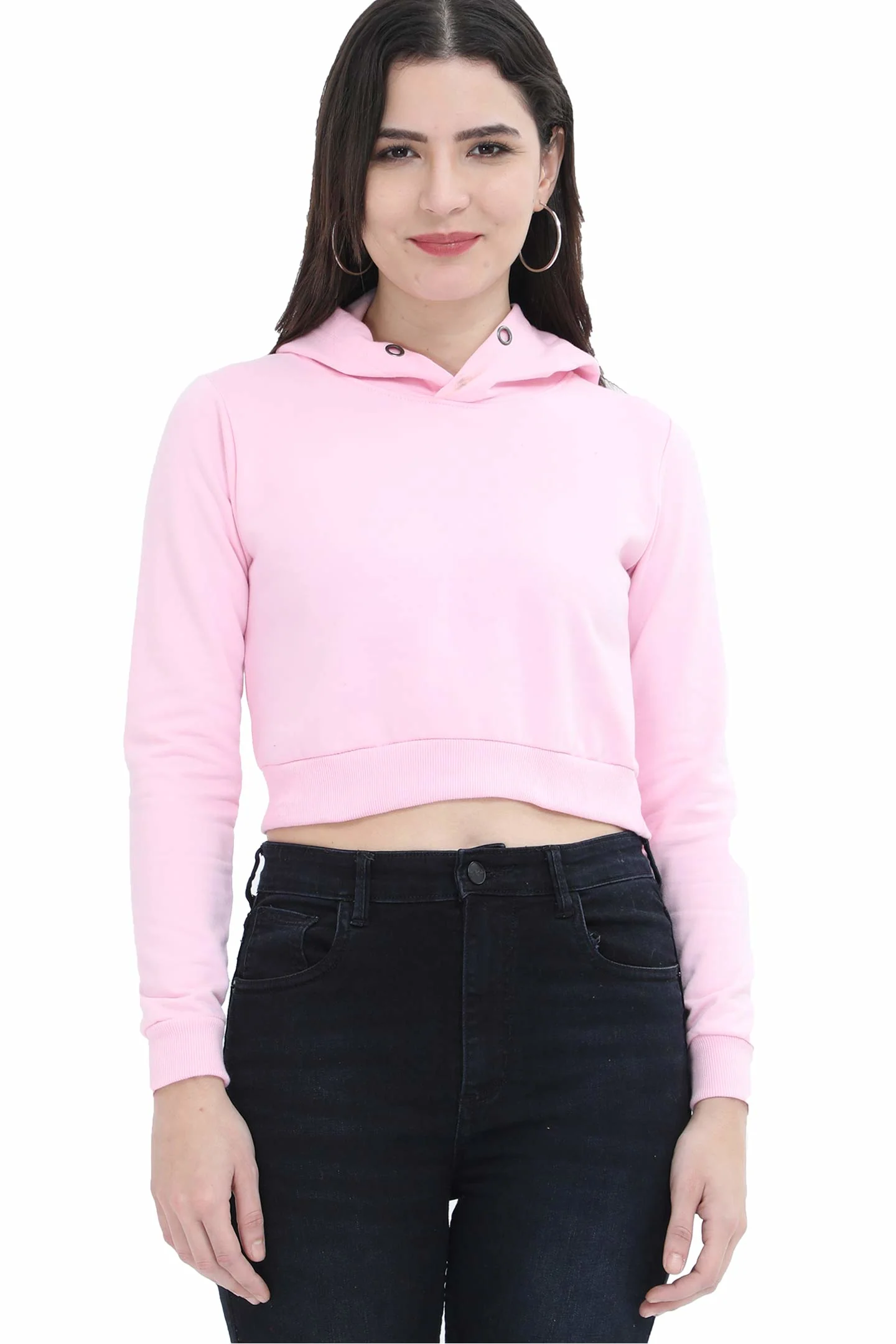 Women Crop Hoodies