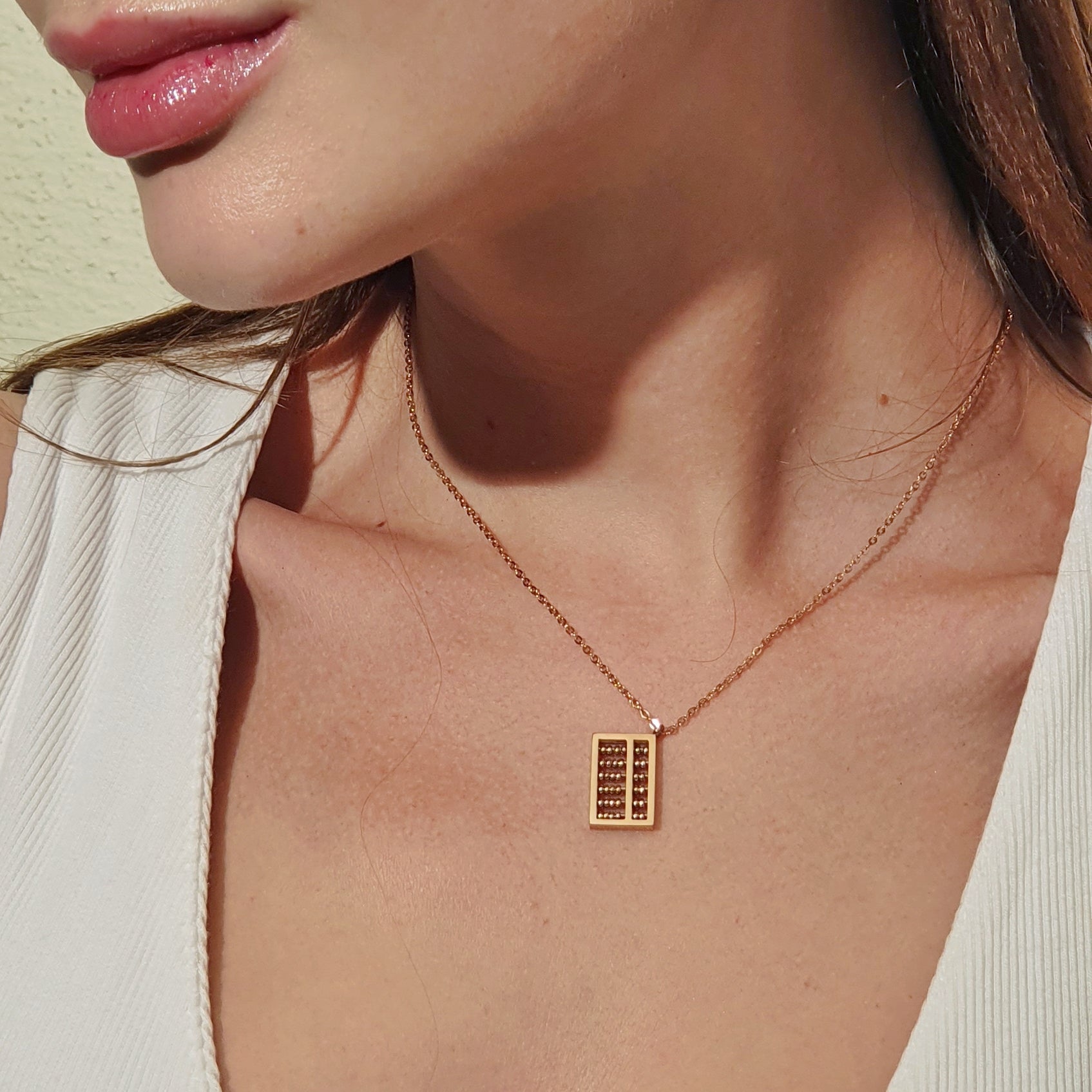 Abacus Necklace