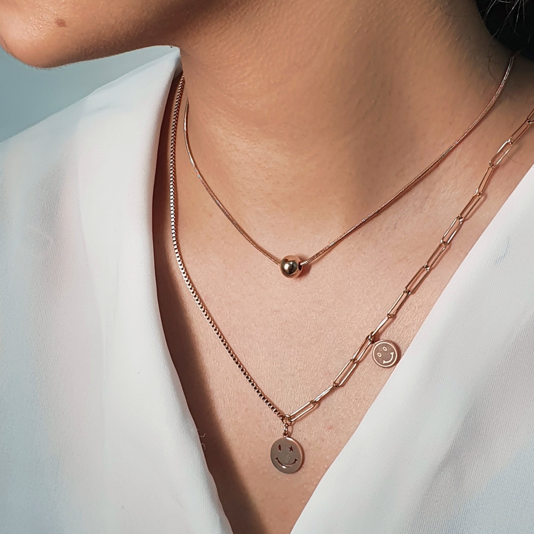 Blissful Multi-layered Chic Necklace