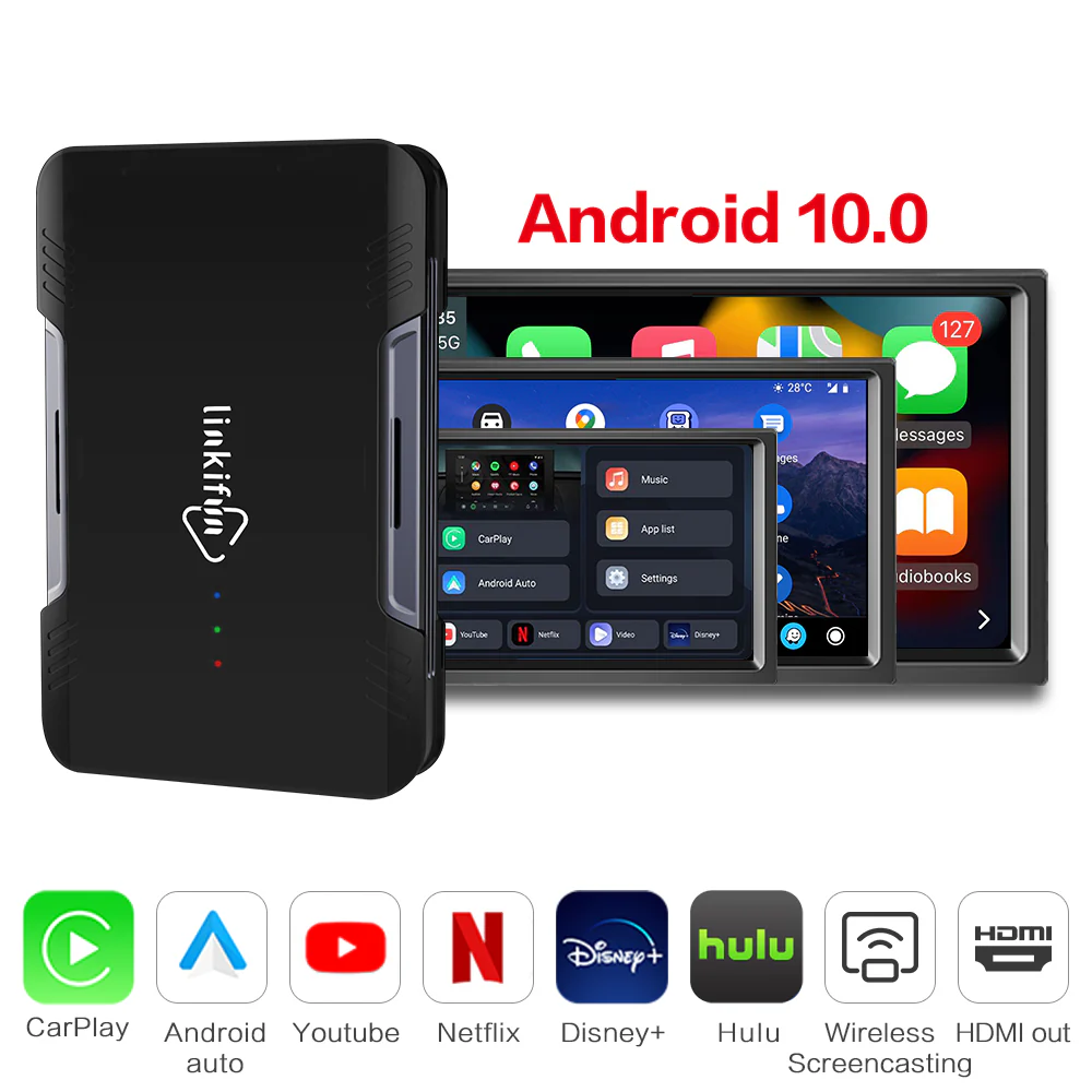 Linkifun GT2 Wireless Carplay/ Android Auto Video Box