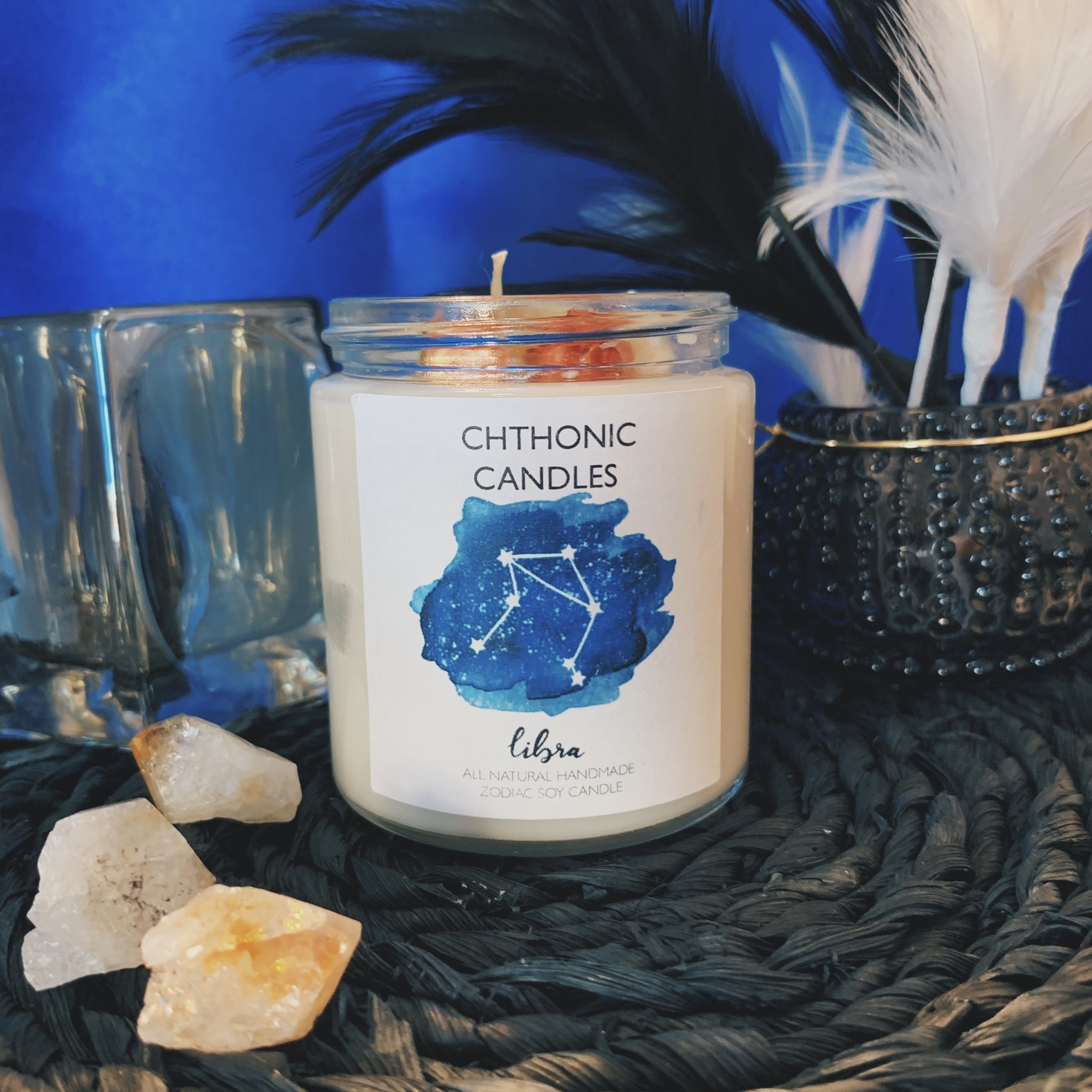 Chthonic Zodiac Libra Candle 4oz