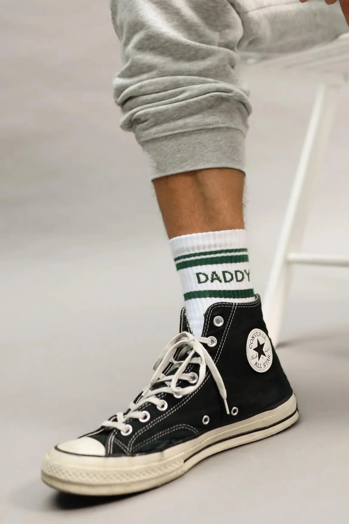 Gestreifte Socken "Daddy"