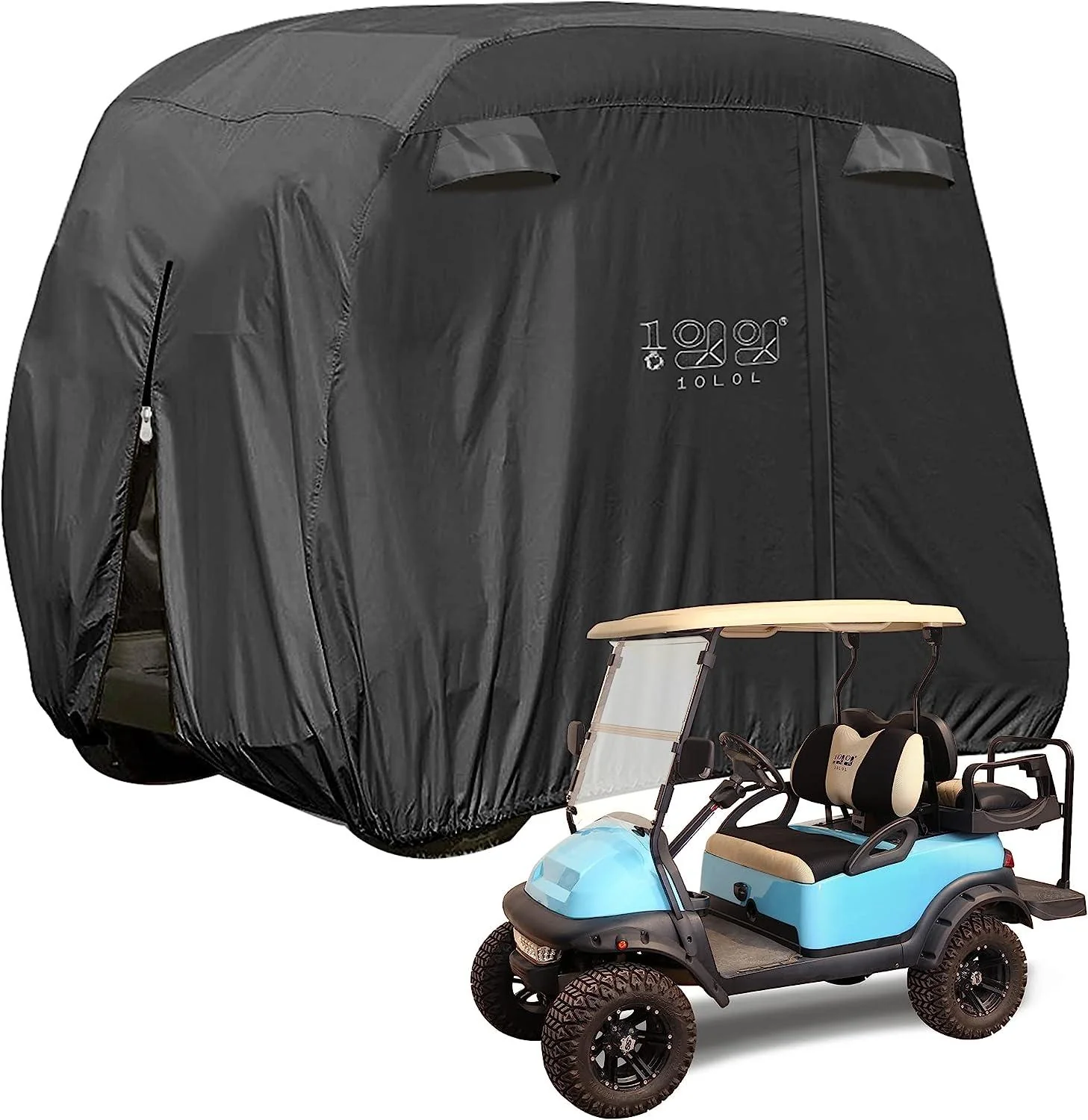 Universal Golf Cart Cover All Weather Winter Cover - 10L0L