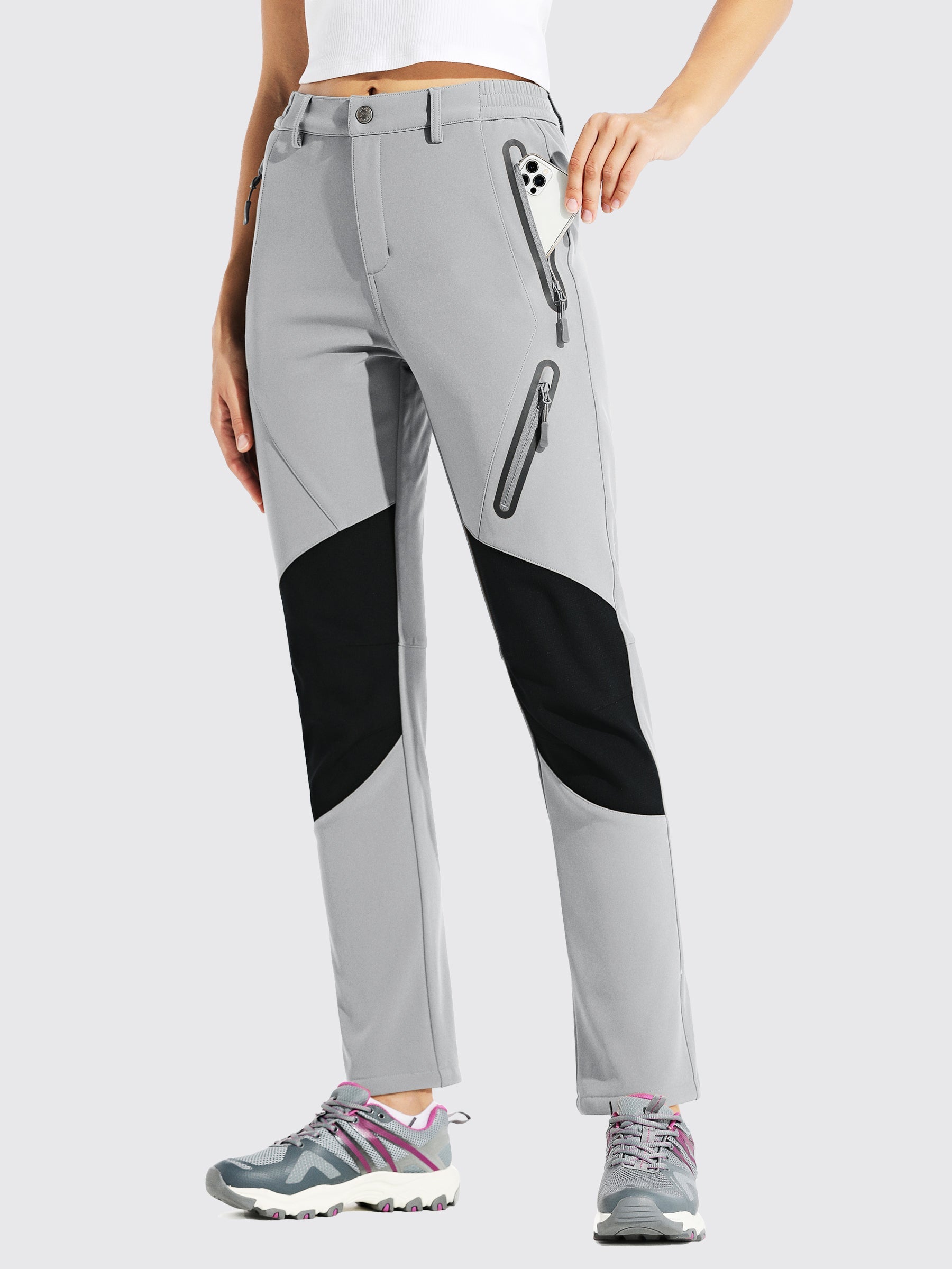 Women's Fleece Lined Snow Cargo Pants