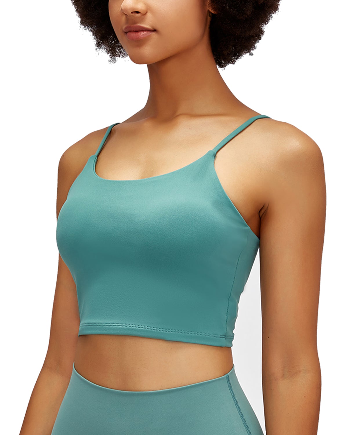 Women's Padded Sports Bra U-neck