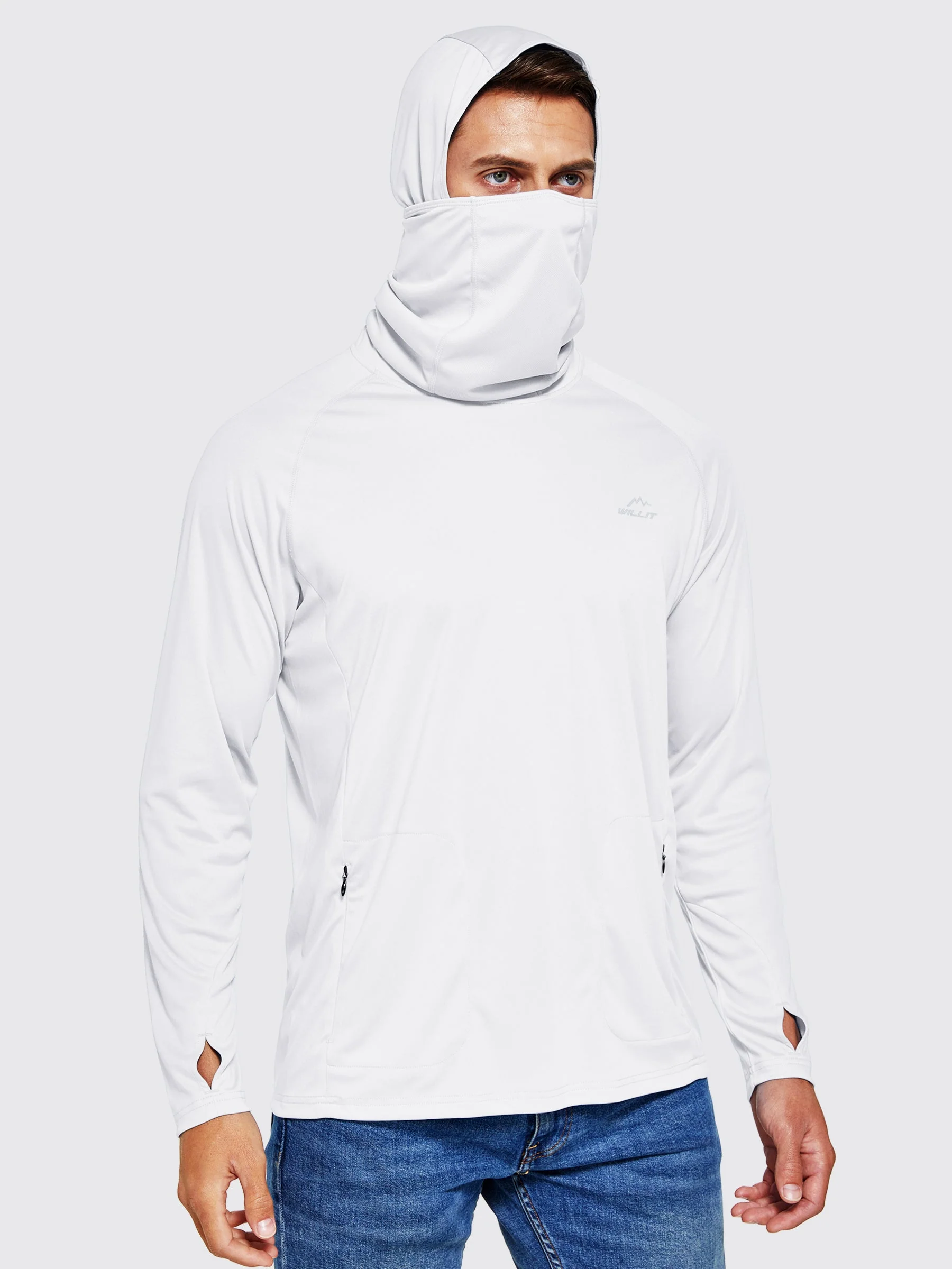 Men's Sun Protection Hoodie UPF 50+