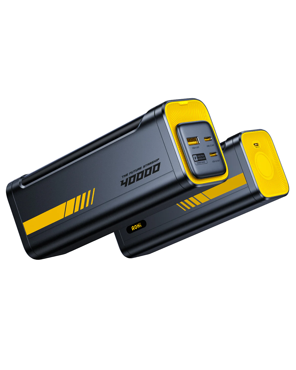 AOHI Starship 2-in-1 40000mAh PD3.1 140W Power Bank & Power Station