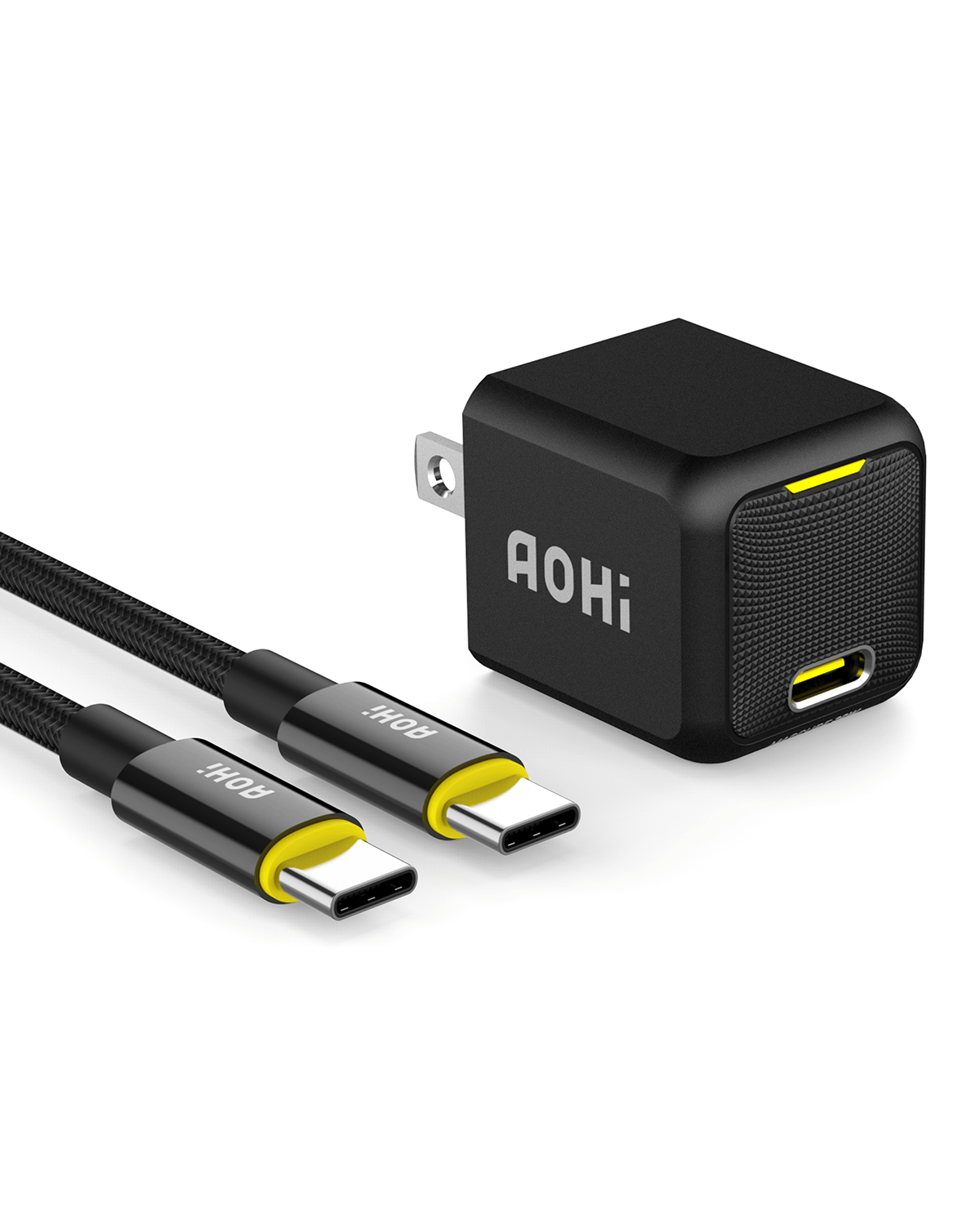 AOHI Magcube 30W PD Fast Charger with 3FT C-C Cable (ONLY SHIPPED TO USA)