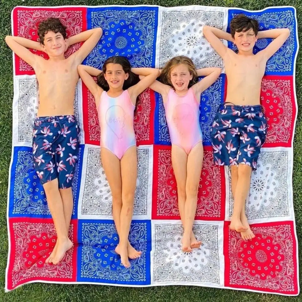 Red, White & Blue Blanket