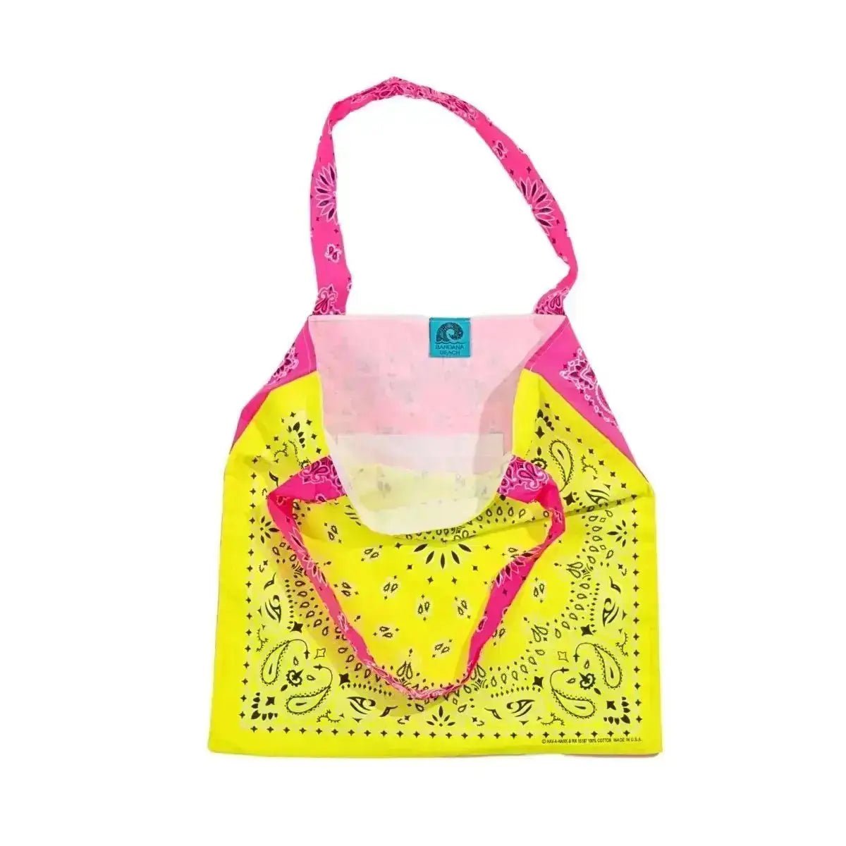 Pink & Yellow Neon Tote