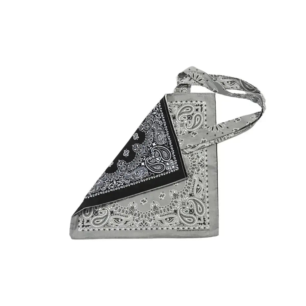 Silver & Black Tote