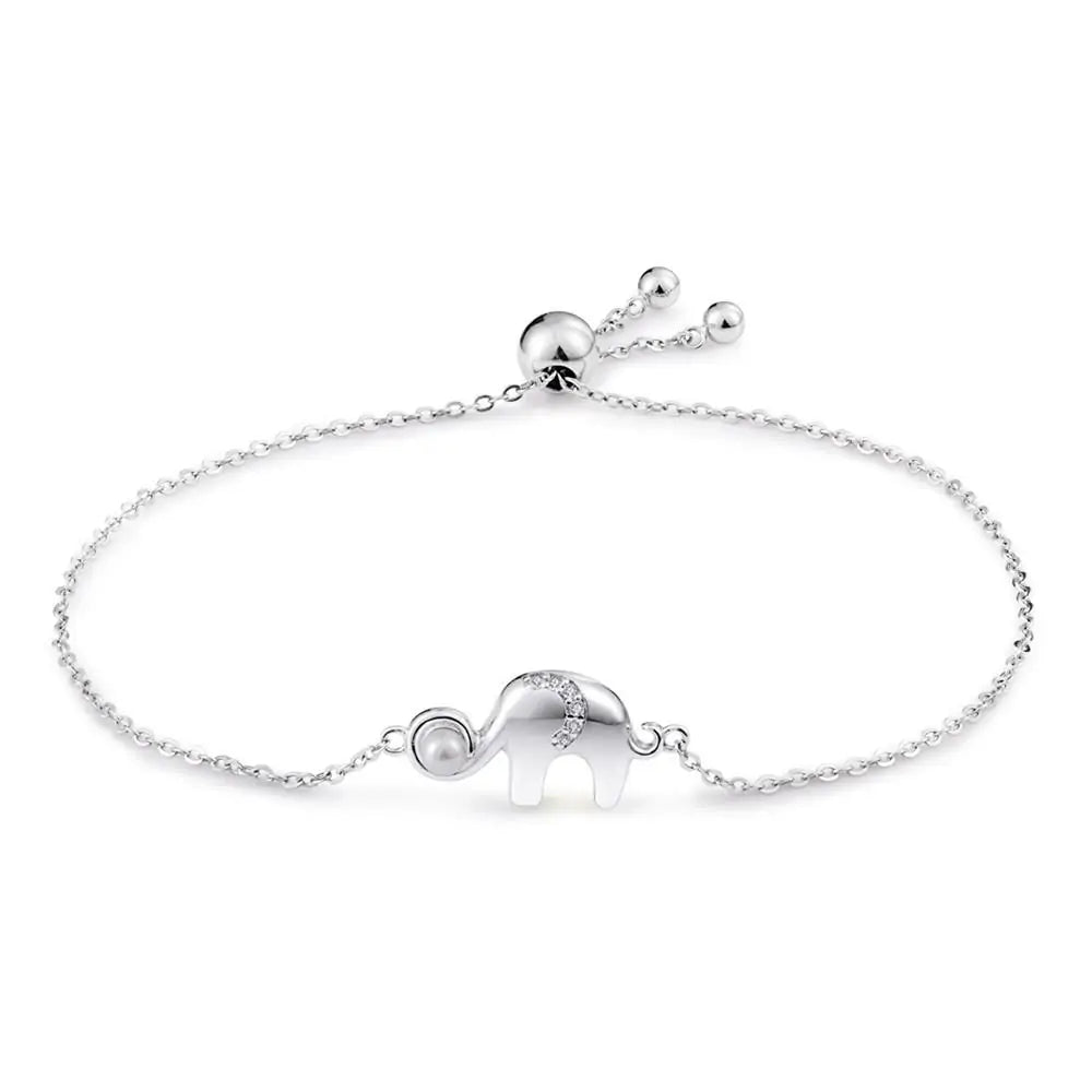 Elephant Bracelet Sterling Silver