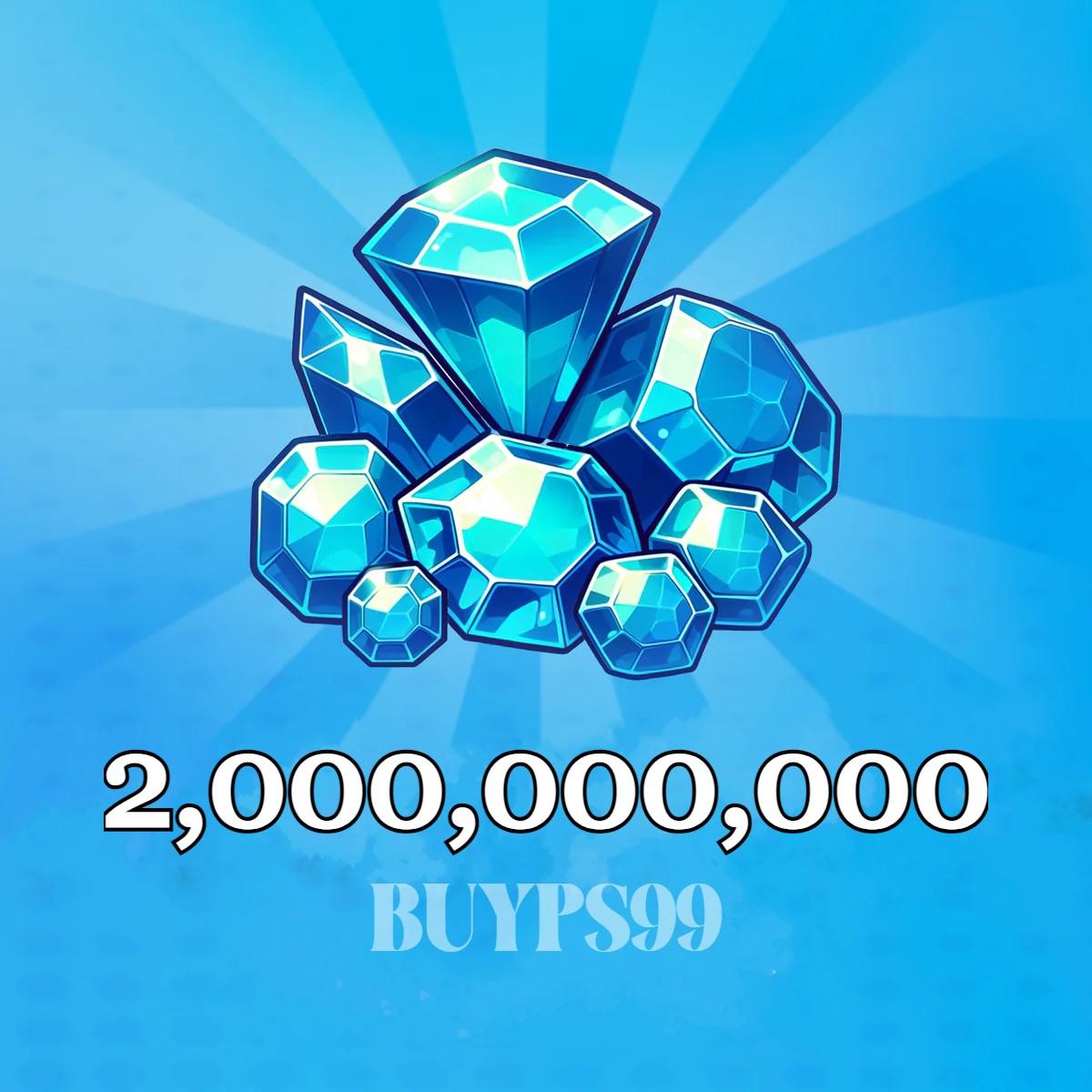 2 Billion  - PS99 Gems
