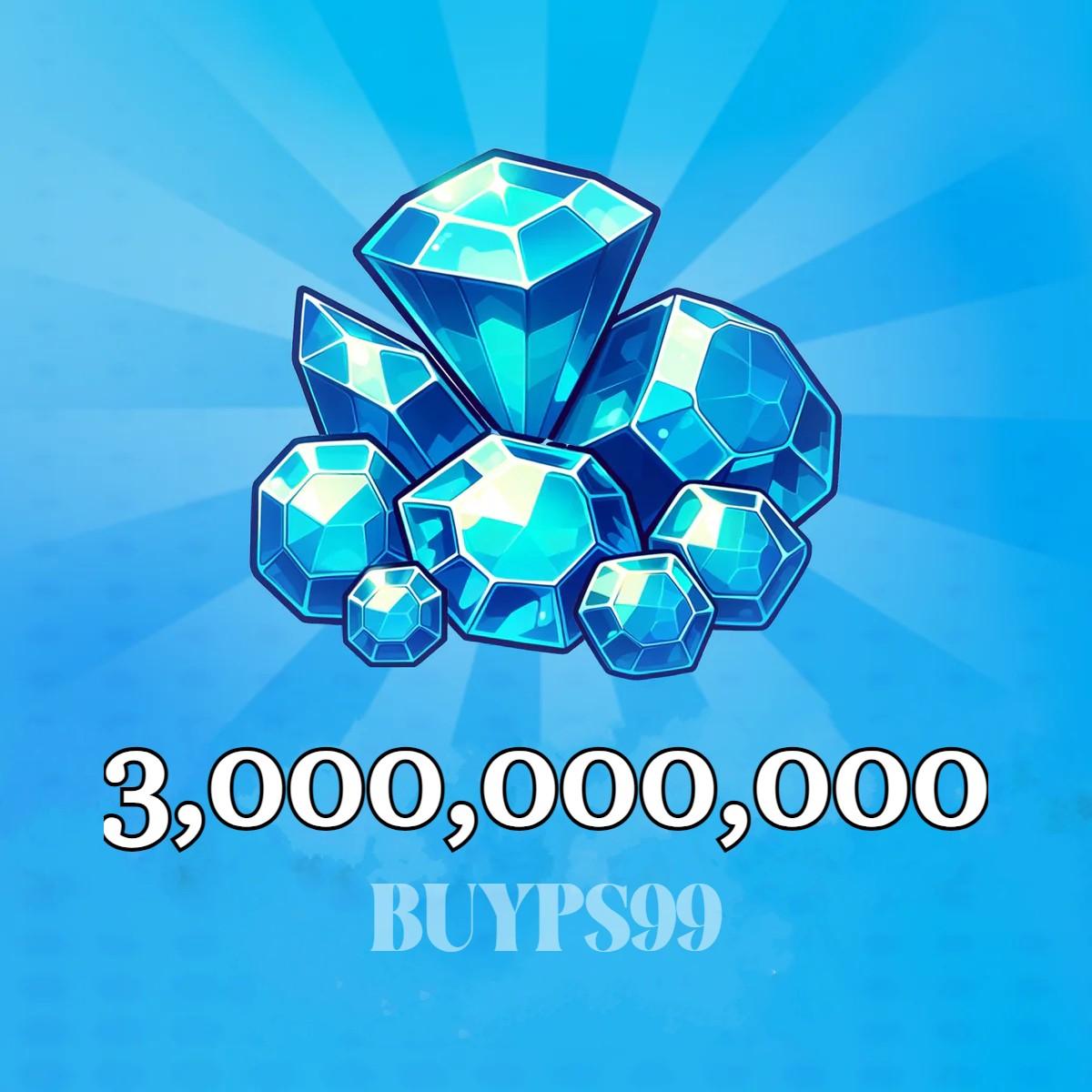 3 Billion  - PS99 Gems