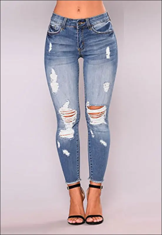 Distressed Skinny Jeans e3.10 | Emf Jeans