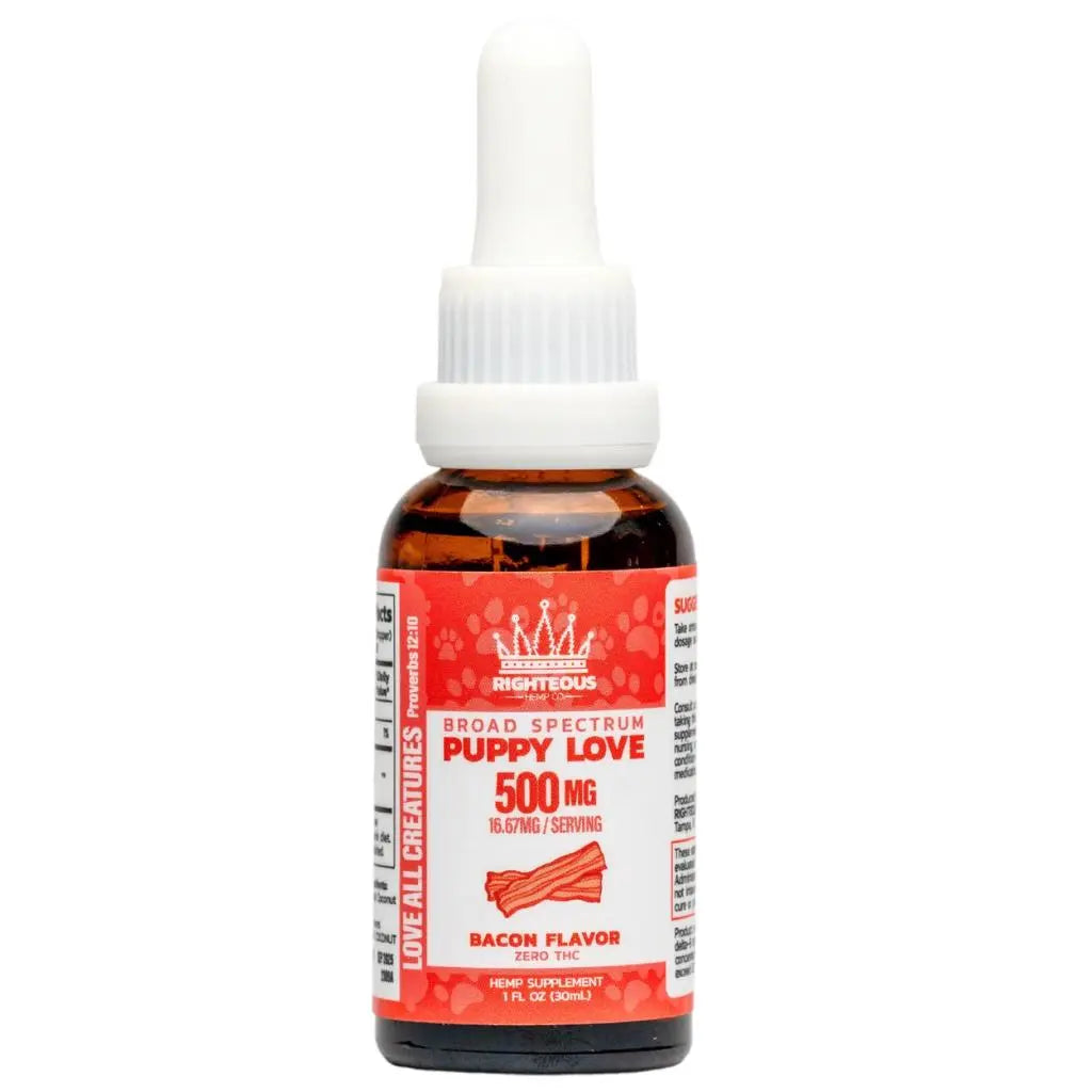 500mg PET CBD Oil - Puppy Love