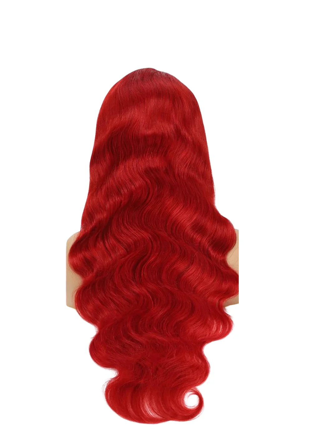 Red Body Wave Lace Wig